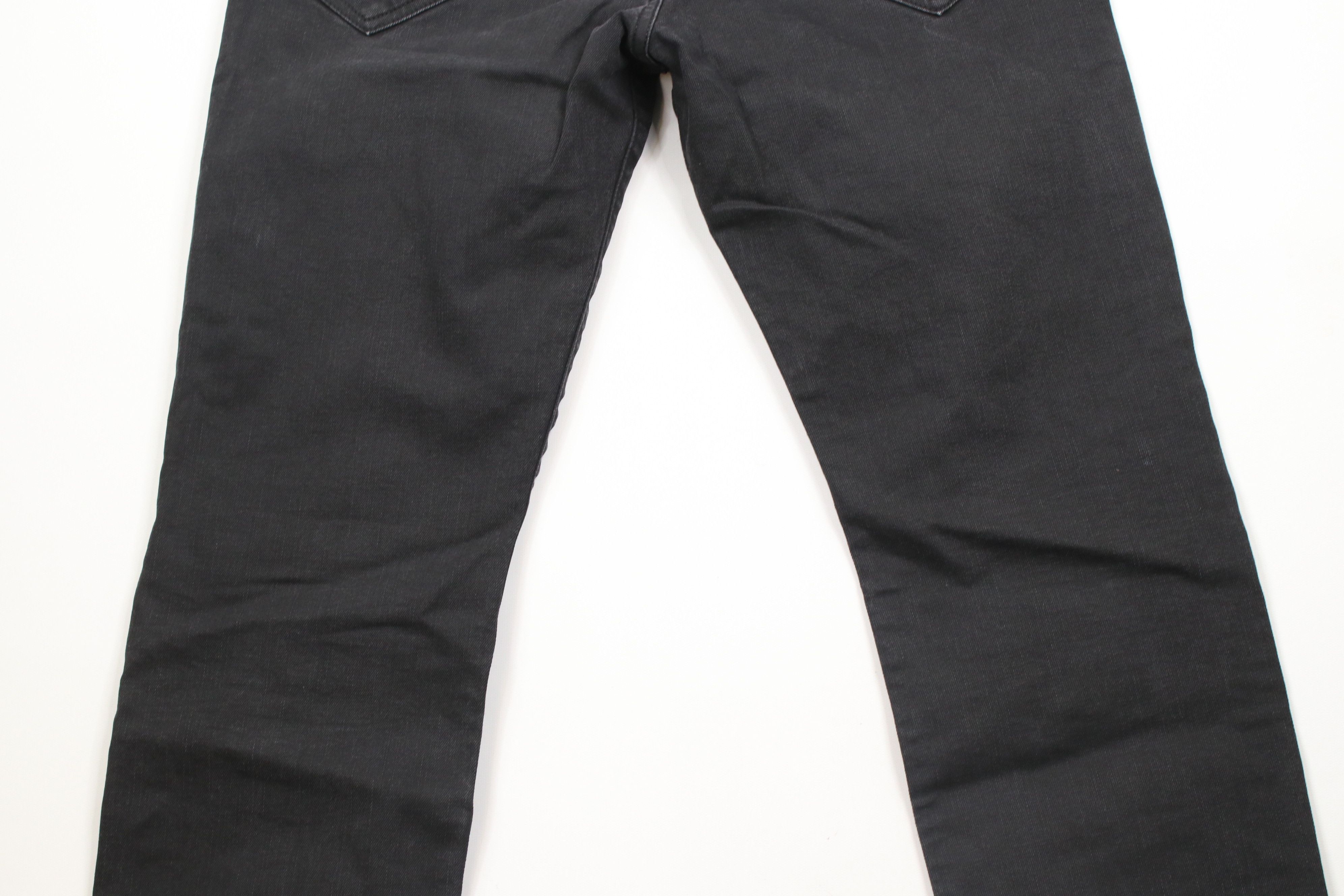 Express × Vintage Express Waxed Cotton Rocco Slim Fit Straight Leg Jeans Size US 33 - 10 Thumbnail