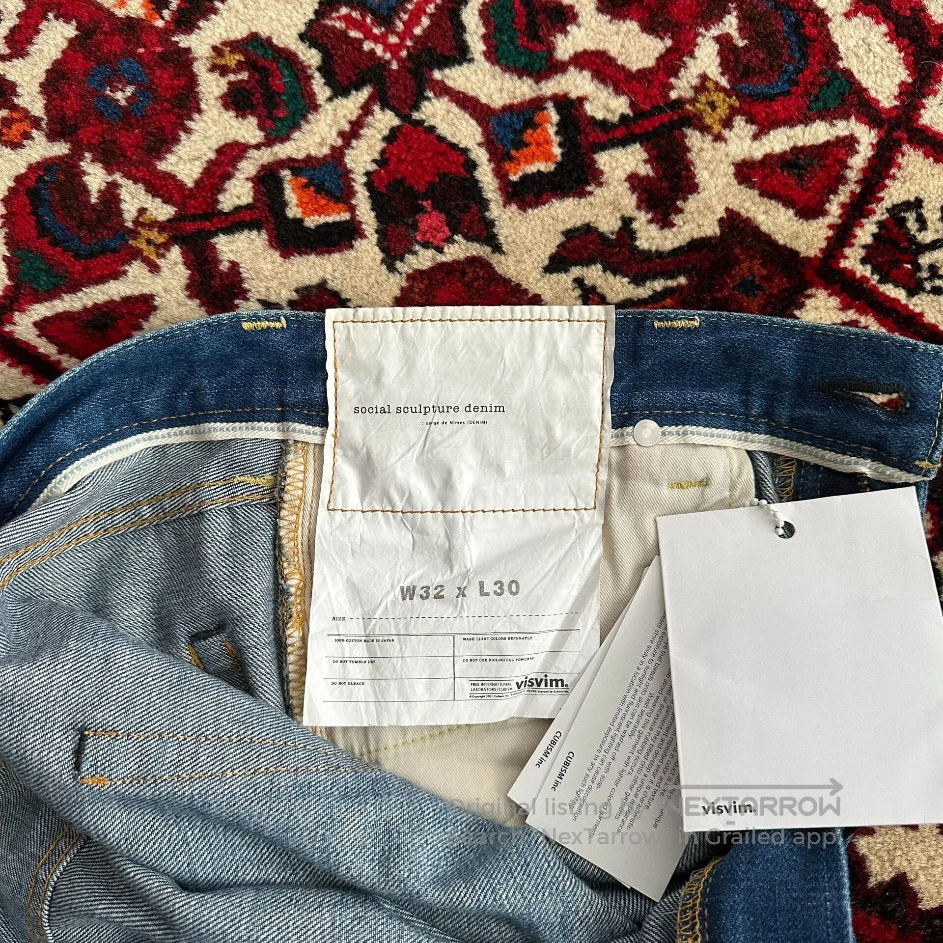 Visvim visvim 16aw 04d5 Washed Jeans. Size US 32 / EU 48 - 7 Thumbnail