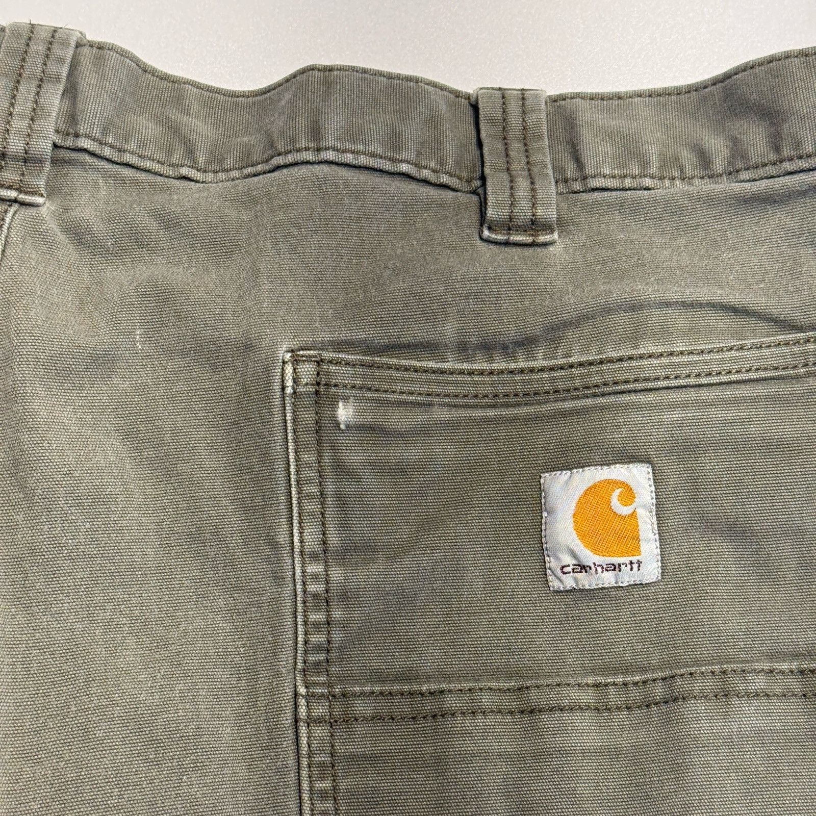 Carhartt Carhartt Double Knee Pants Mens 42x30 Green Relaxed Fit Work Size US 42 / EU 58 - 7 Thumbnail