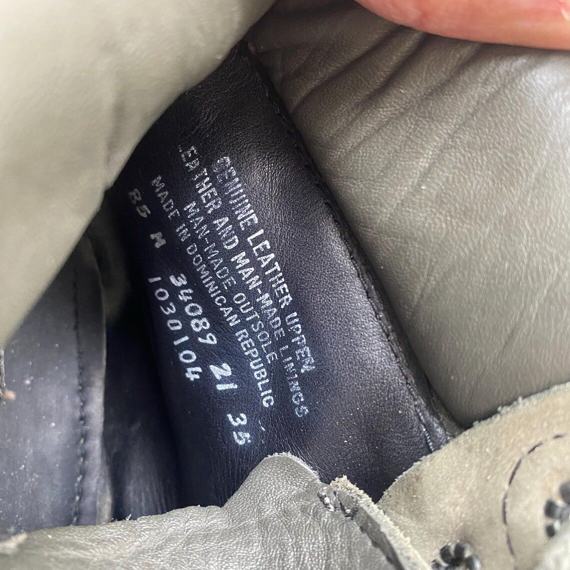 Timberland Vintage Timberland Boots Gray 6 Inch US 8.5 Nubuck Leather Size US 8.5 / EU 41-42 - 9 Thumbnail