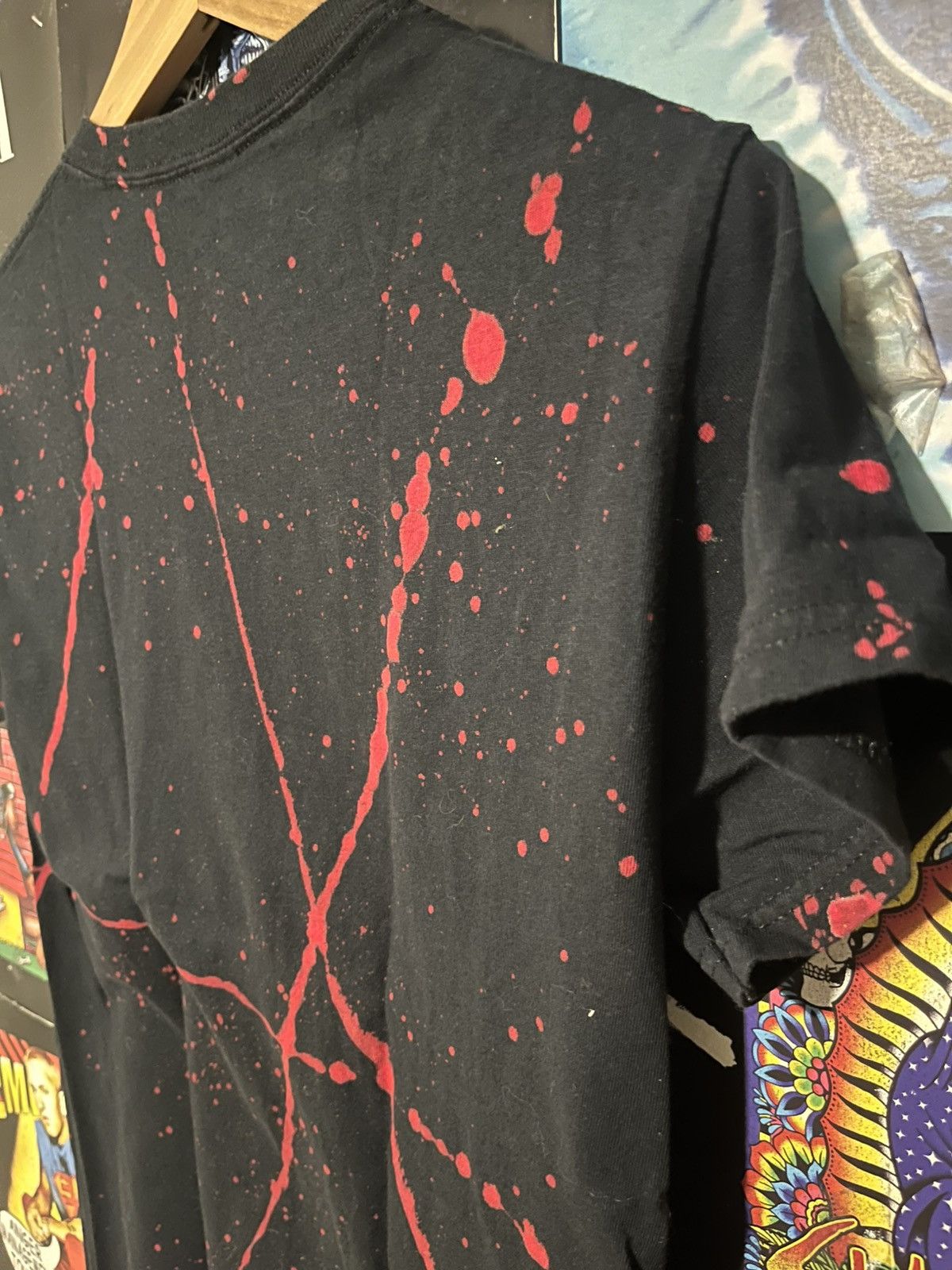 A24 Y2K 2022 A24 X Movie All over Print splatter Tee/ Shirt Size S / US 4 / IT 40 - 9 Thumbnail