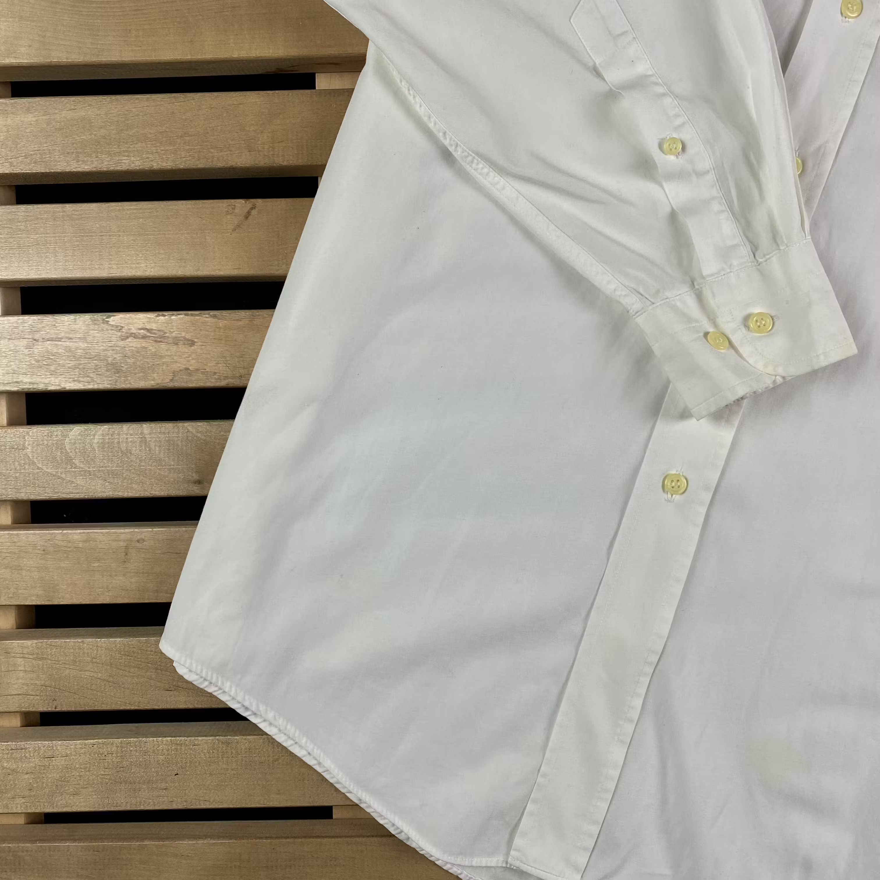 Vintage × Yves Saint Laurent Mens Shirt Long Sleeve Yves Saint Laurent Vintage Size XL Size US XL / EU 56 / 4 - 3 Thumbnail