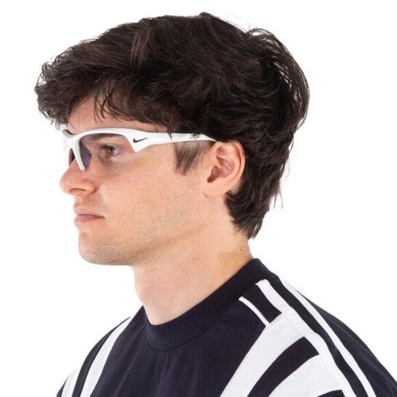 Nike NIKE SKYLON ACE FRAM 105 Sunglasses White Shield Frame Size ONE SIZE - 3 Thumbnail