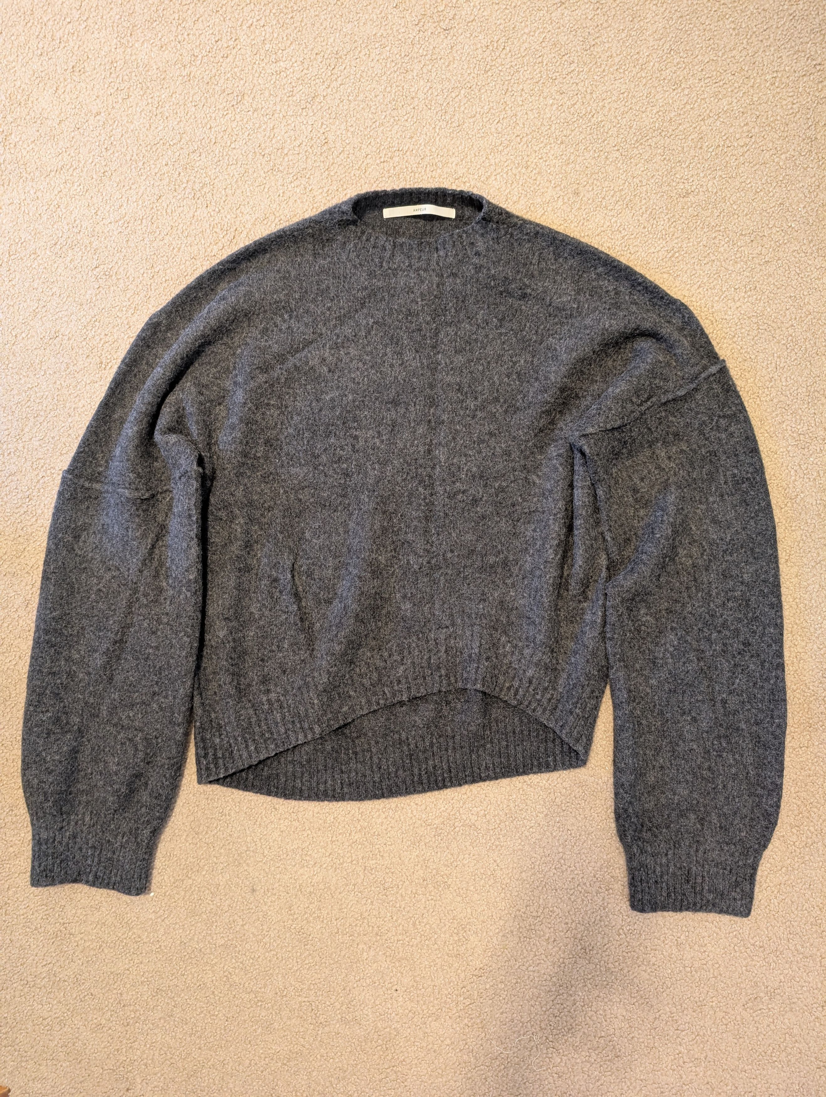 Japanese Brand × Vuja De Ampeur Distorted Knit Sweater | Grailed