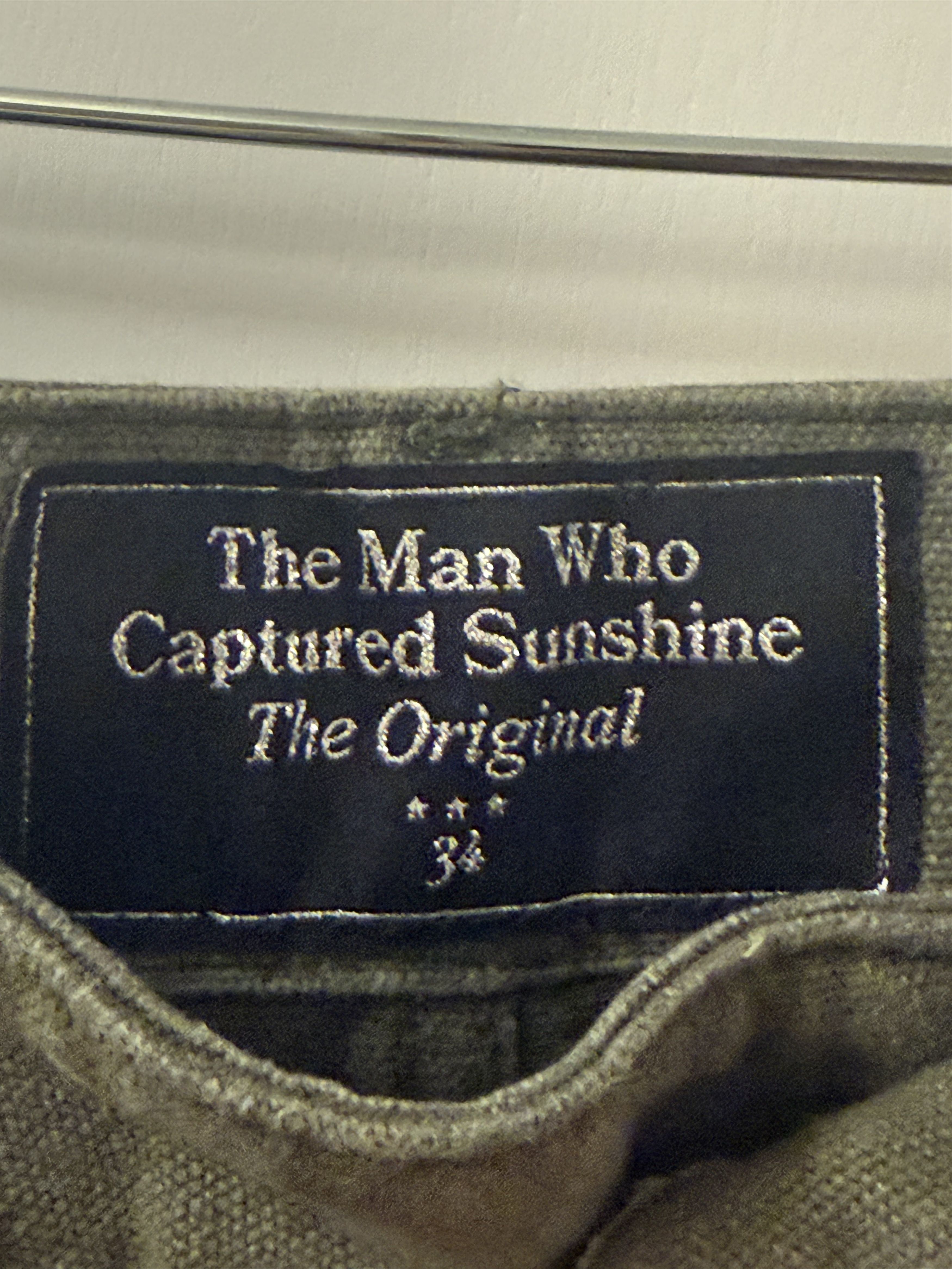 Other Man Who Captured Sunshine Zip-Off Wax Cargo Pants / Shorts Size US 34 / EU 50 - 2 Thumbnail