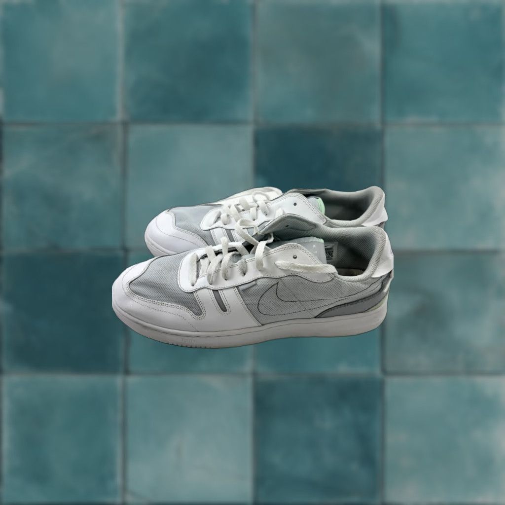 Nike Nike Squash Type Shoes Men 14 White Gray Low Top Lace Up Sneakers CJ1640-002 Size US S / EU 44-46 / 1 - 1 Thumbnail