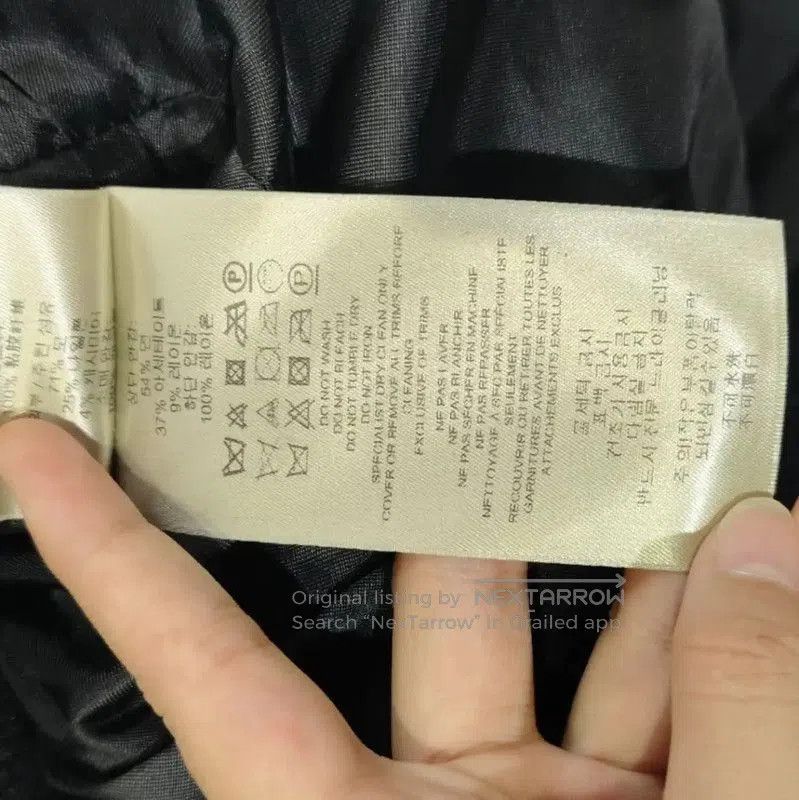 Burberry Burberry Women's Black Cotton Coat. Size S / US 4 / IT 40 - 6 Thumbnail