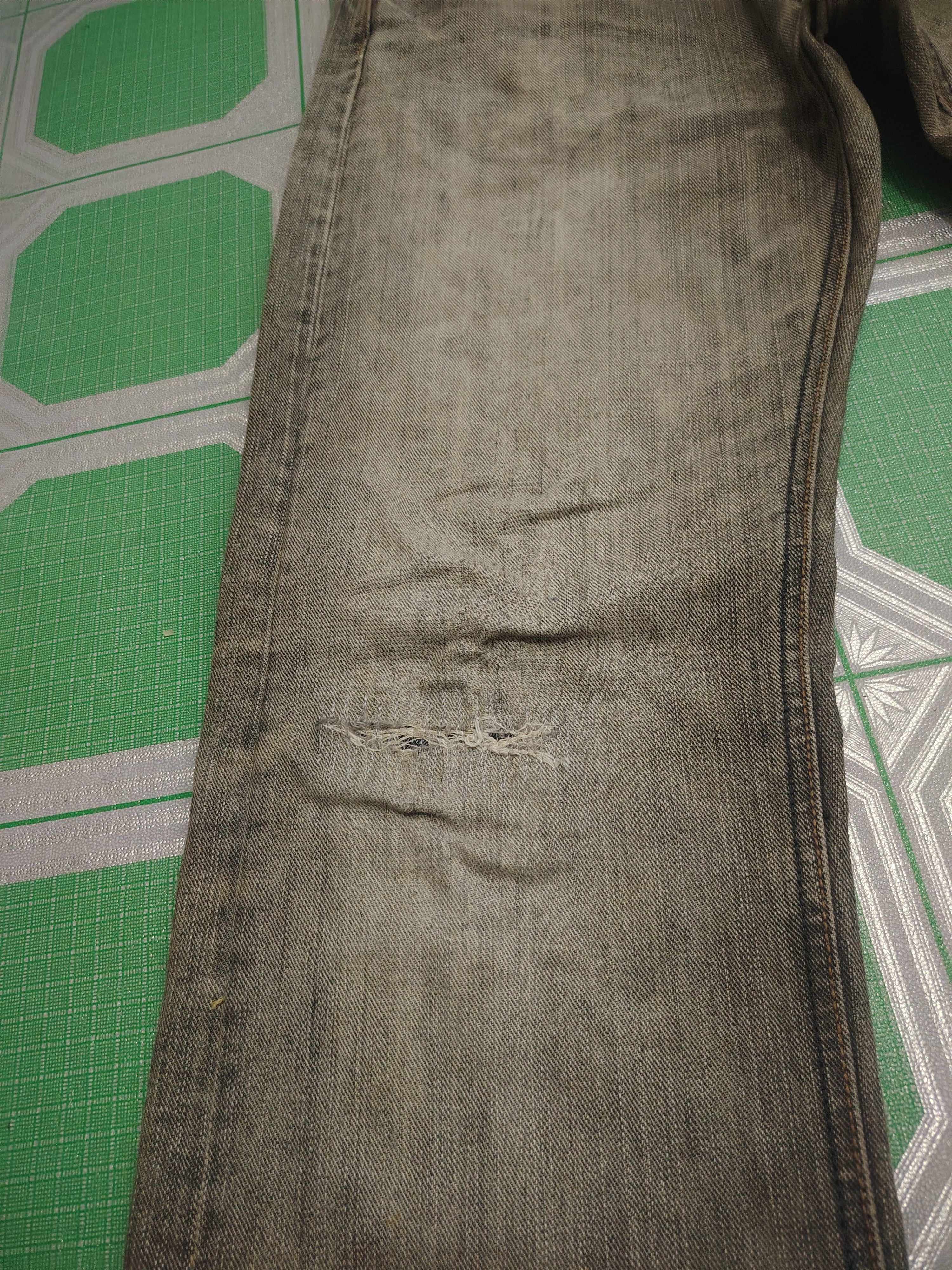 Lee Japanese Lee Jeans Distressed Thrashed Jeans Size US 30 / EU 46 - 11 Thumbnail