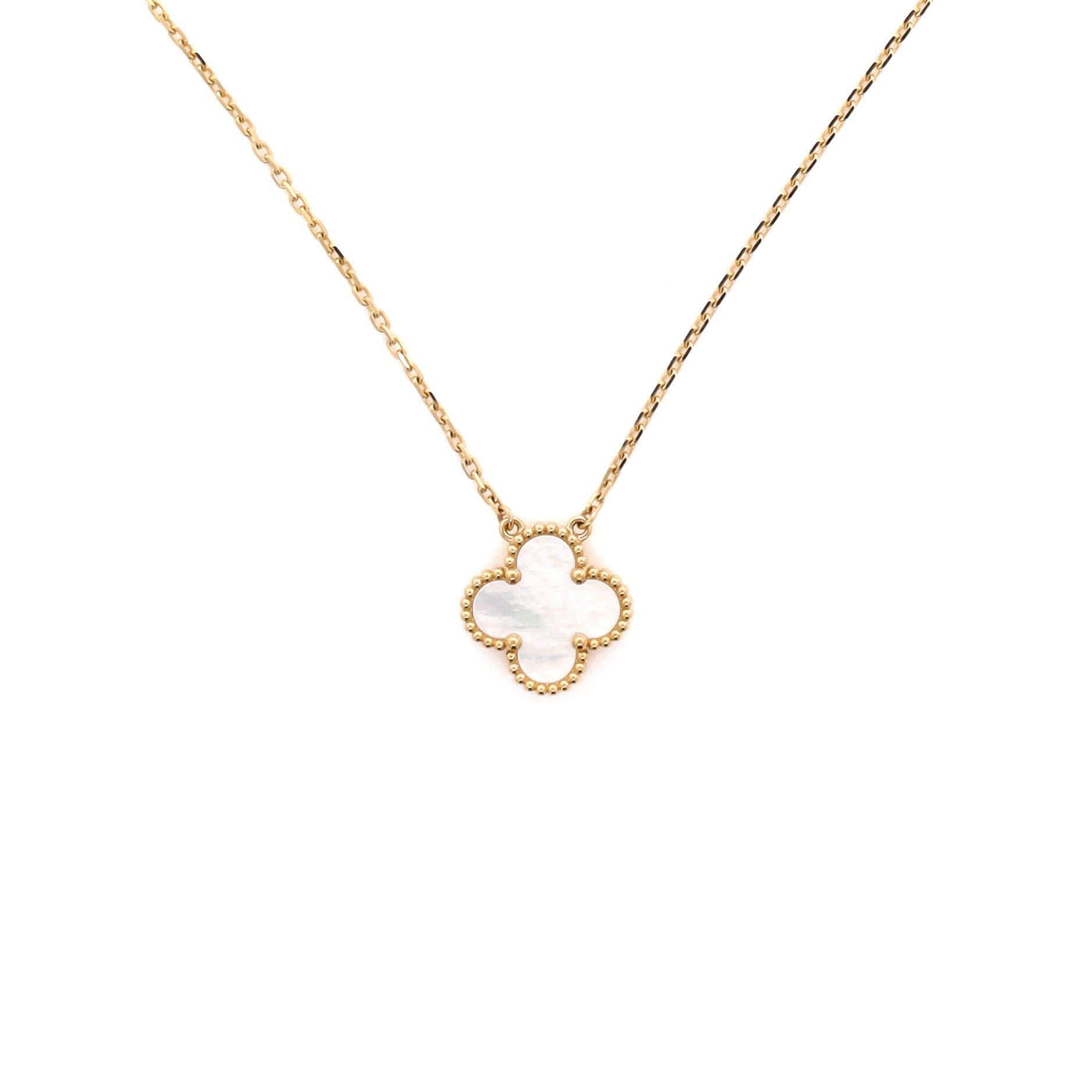 Van Cleef & Arpels Vintage Alhambra Pendant Necklace Size ONE SIZE - 1 Thumbnail