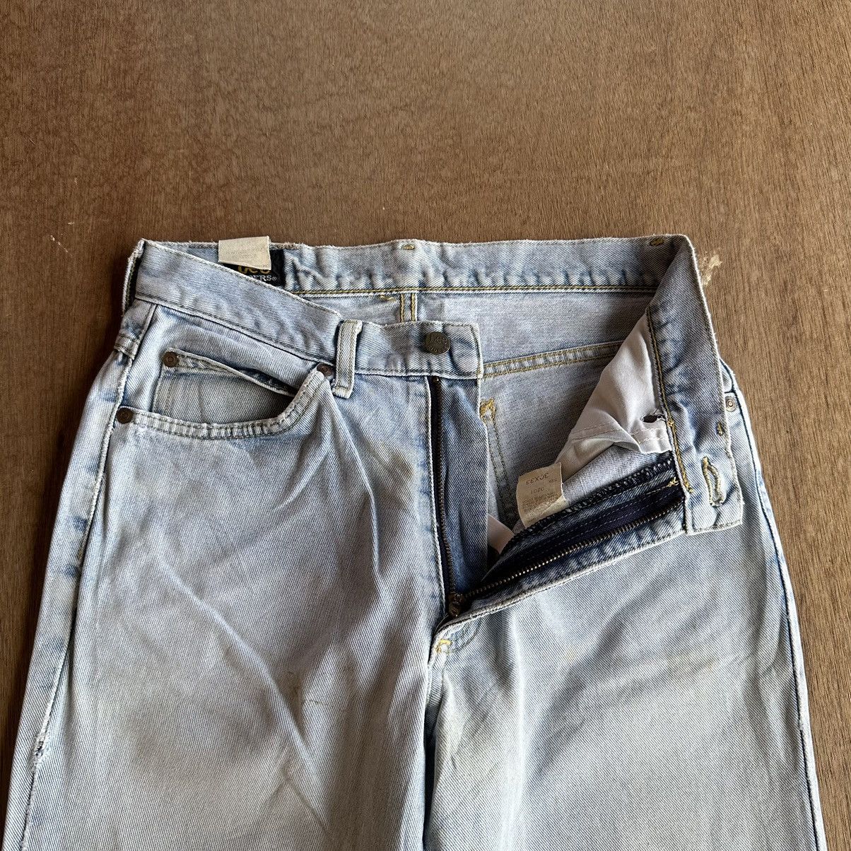 Lee VINTAGE LEE RIDERS JEANS LIGHTWASH DISTRESSED DENIM PANTS Size US 28 / EU 44 - 9 Thumbnail