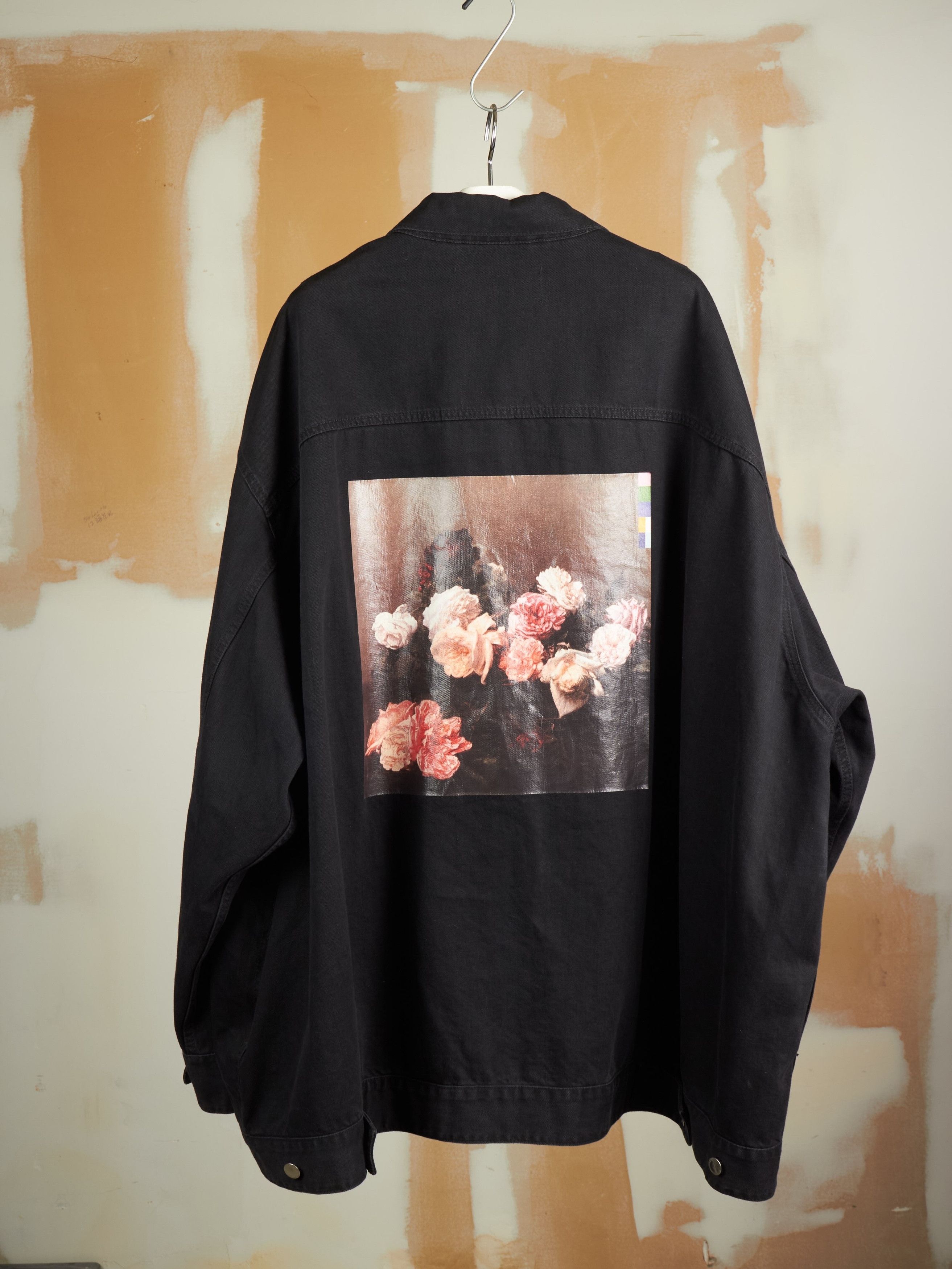 Raf Simons SS18 REDUX [CLOSER] PRINT OVERSIZED DENIM JACKET Size US M / EU 48-50 / 2 - 9 Thumbnail