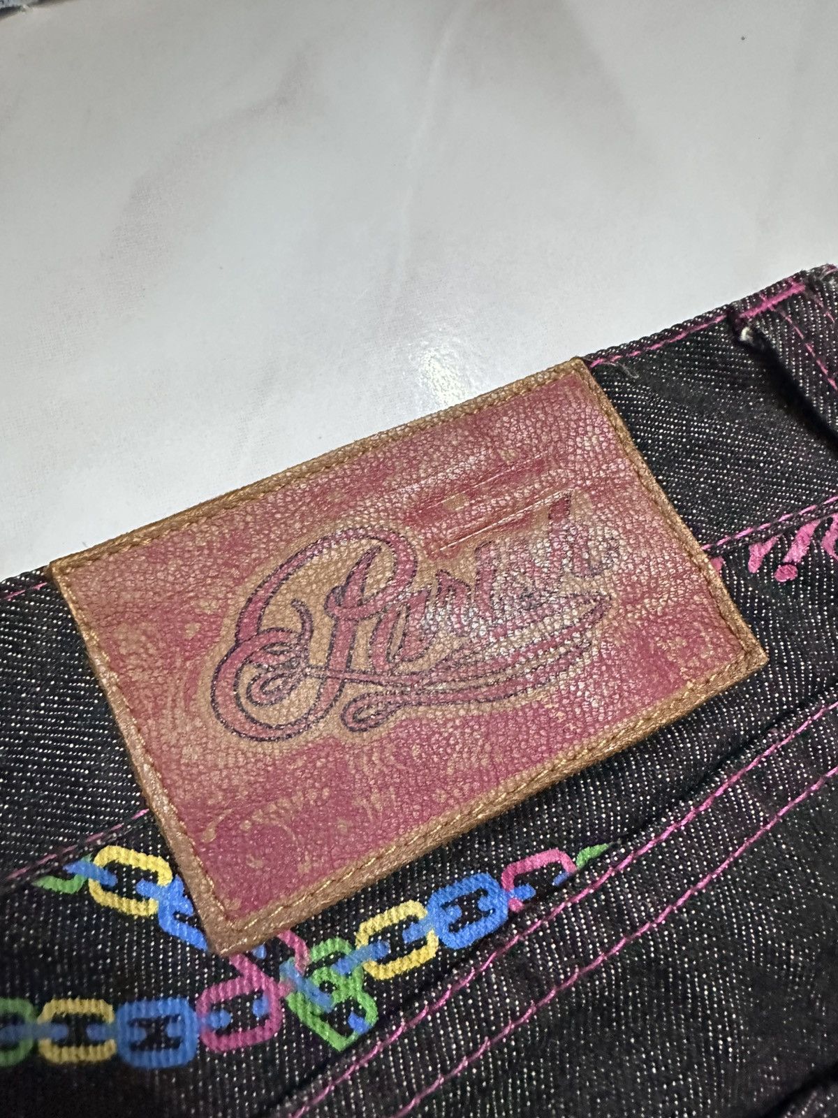 Rick Owens 2000s Parish Baggy Jeans Y2K Goa Lgb Avant Garde Jnco Style Size US 36 / EU 52 - 5 Thumbnail
