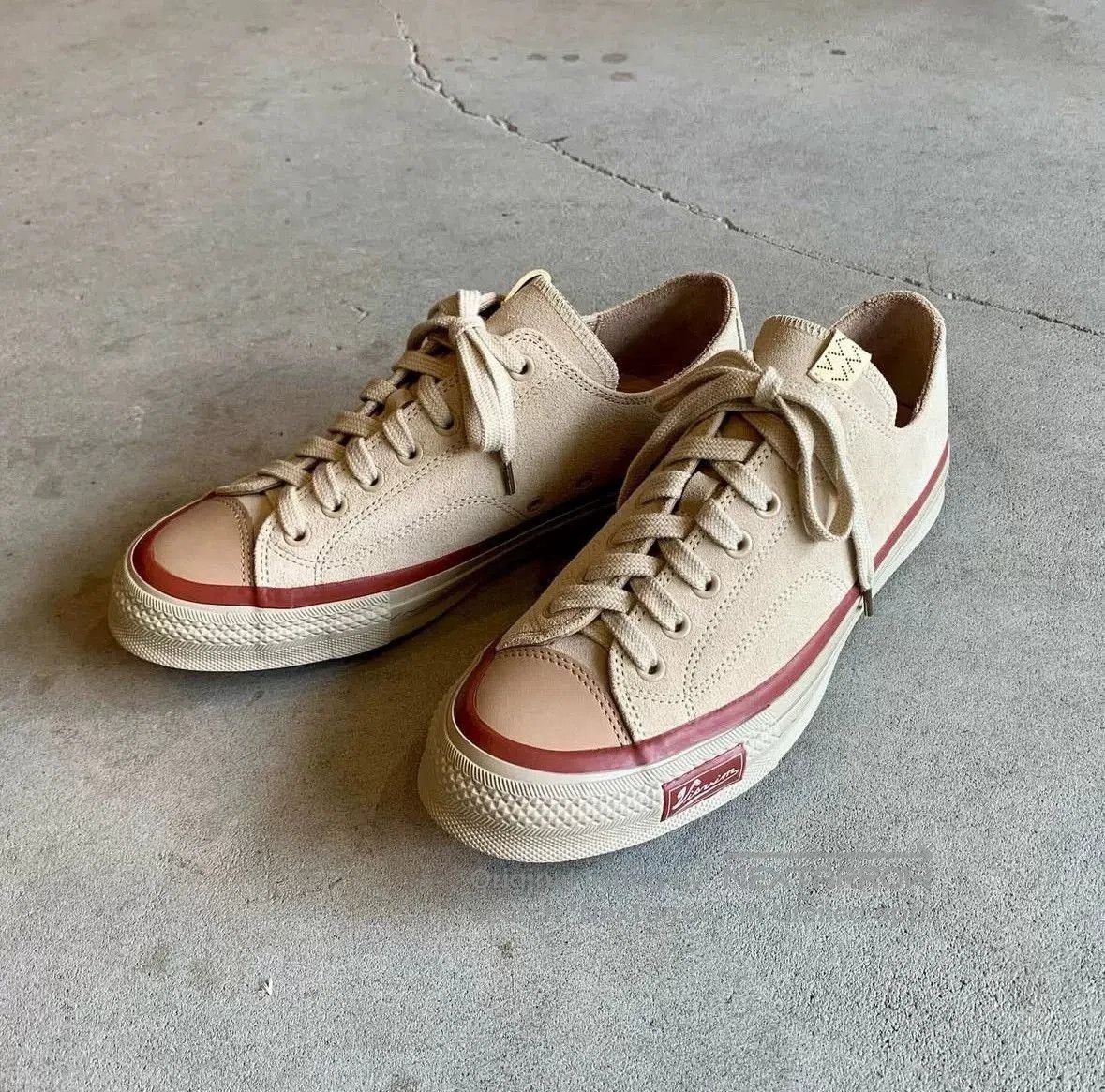 Visvim visvim skagway low suede canvas sneakers. Size US 10.5 / EU 43-44 - 3 Thumbnail