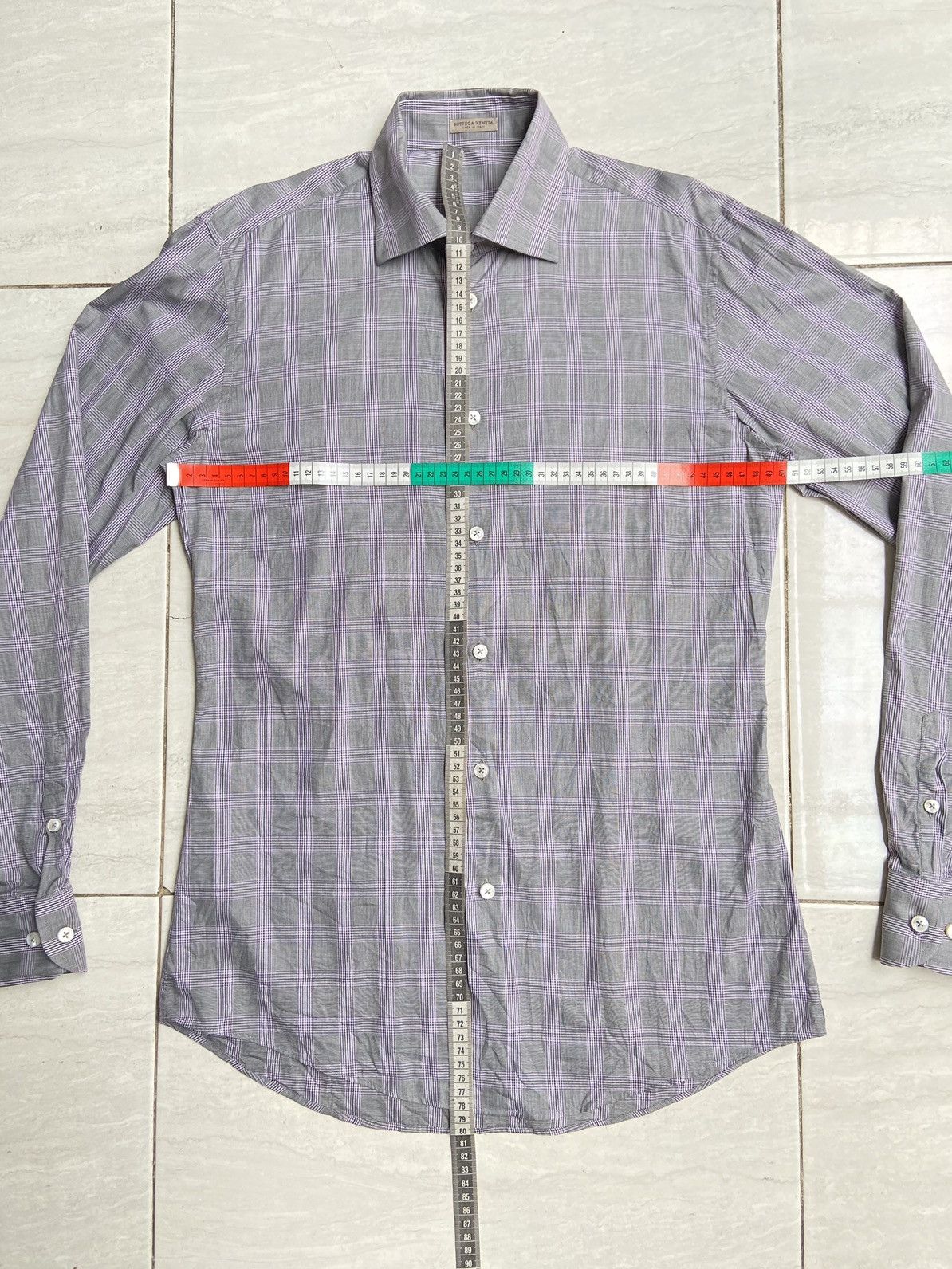 Bottega Veneta BOTTEGA VENETA Plaid Shirt Size US S / EU 44-46 / 1 - 2 Thumbnail
