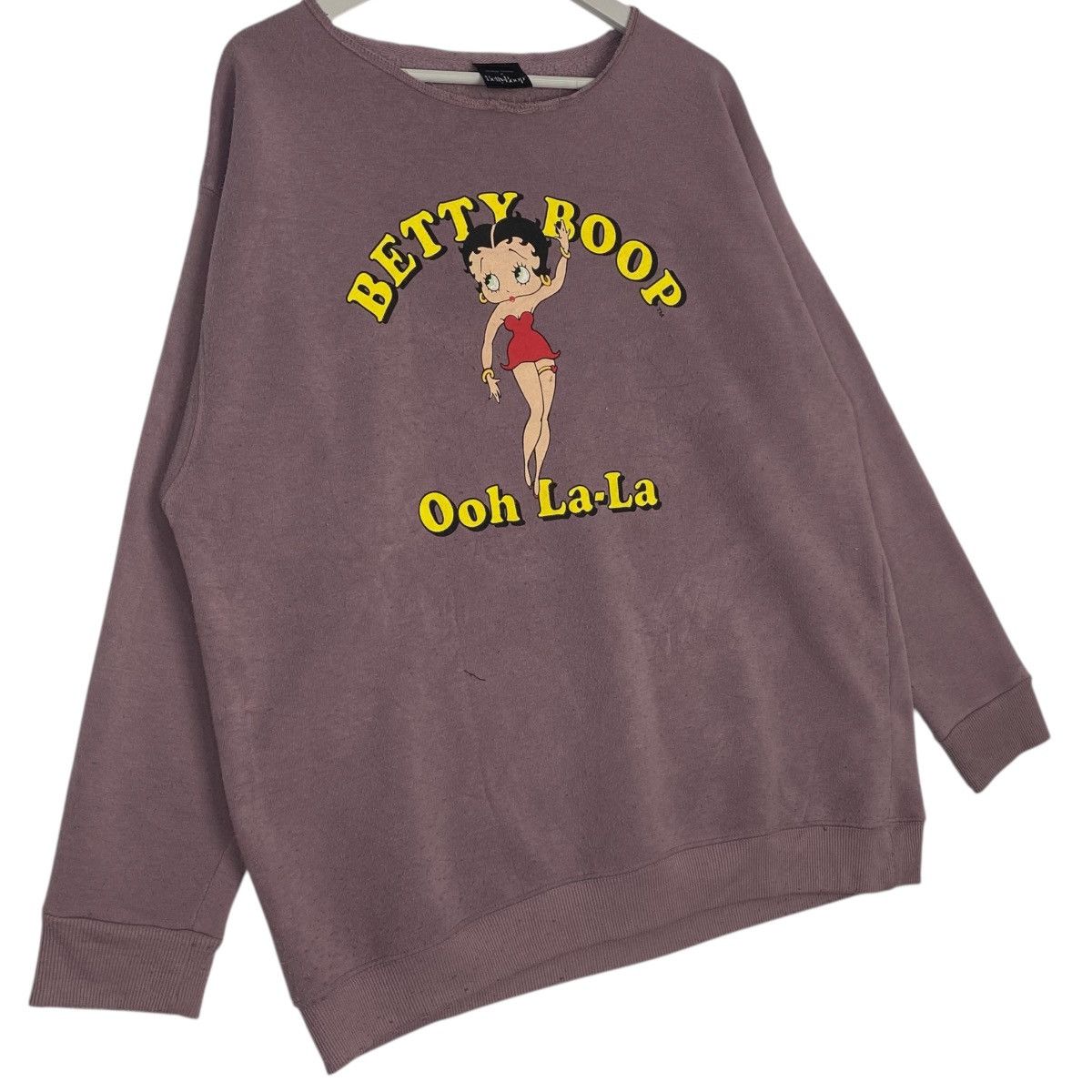 Other Vintage Betty Boop Printed Crewneck Sweatshirt Purple Size L Size US L / EU 52-54 / 3 - 3 Thumbnail