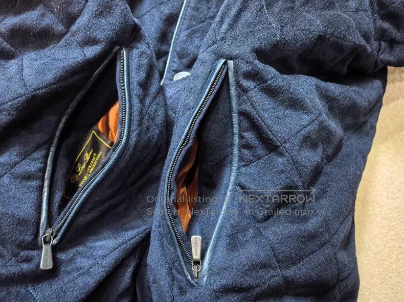 Loro Piana Loro Piana Double-Sided Cashmere Cotton Coat Size US XL / EU 56 / 4 - 6 Thumbnail