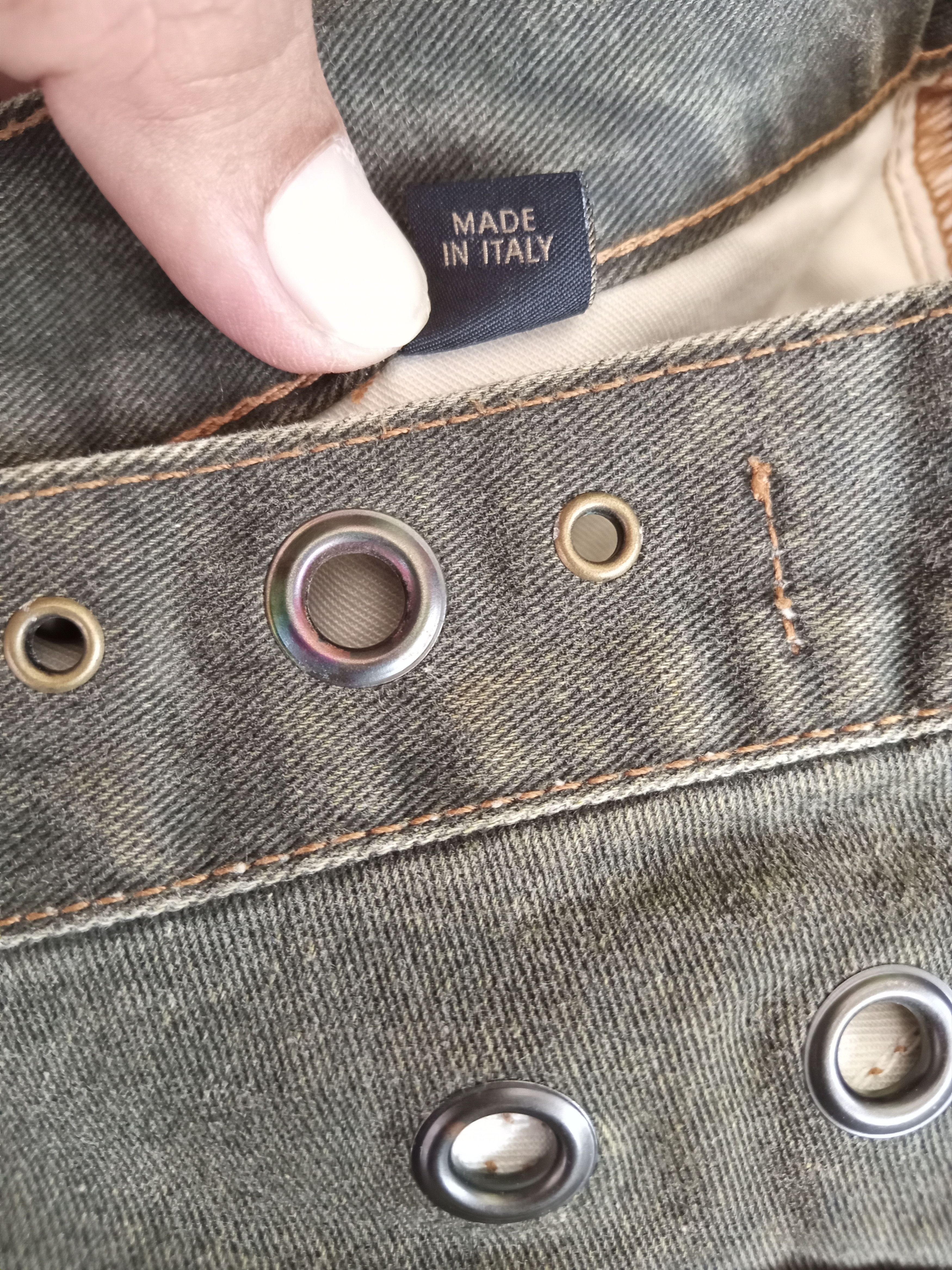 If Six Was Nine × Just Cavalli JUST CAVALLI💥Washed Faded Distressed Jeans Size 31" - 10 Thumbnail