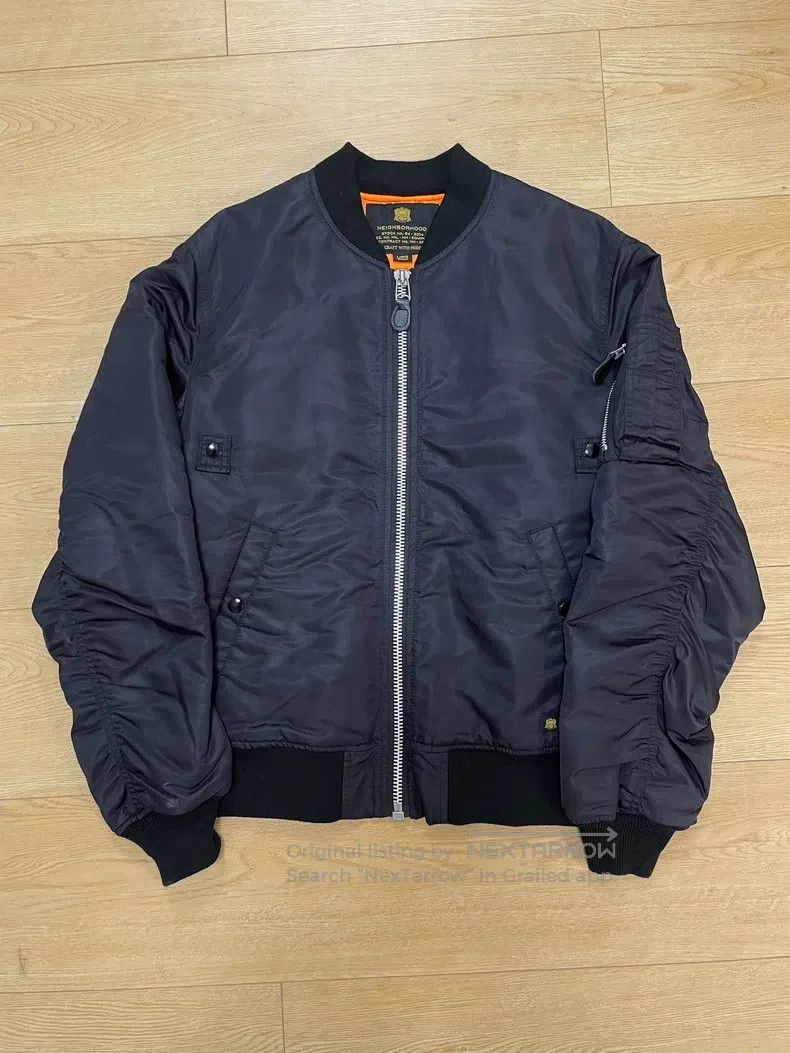 Neighborhood Neighborhood Quilted Flight Jacket Size US L / EU 52-54 / 3 - 1 Thumbnail
