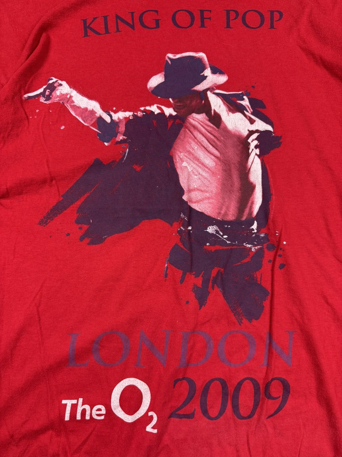 Band Tees Rare! 2009 Last concert of Michael Jackson London O2 tee Size US XL / EU 56 / 4 - 4 Thumbnail