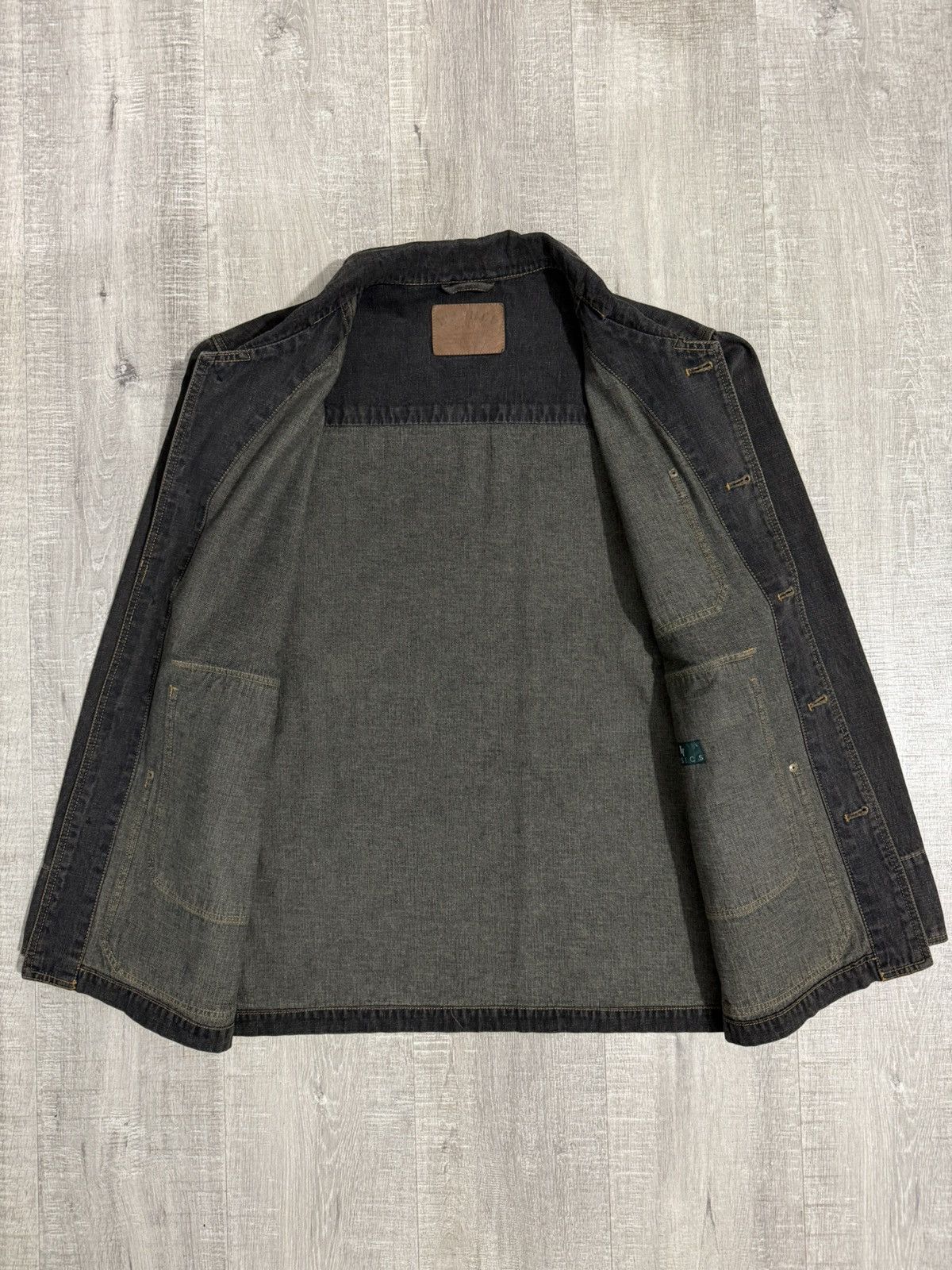 Issey Miyake Issey miyake chore denim washed jacket Size US L / EU 52-54 / 3 - 7 Thumbnail