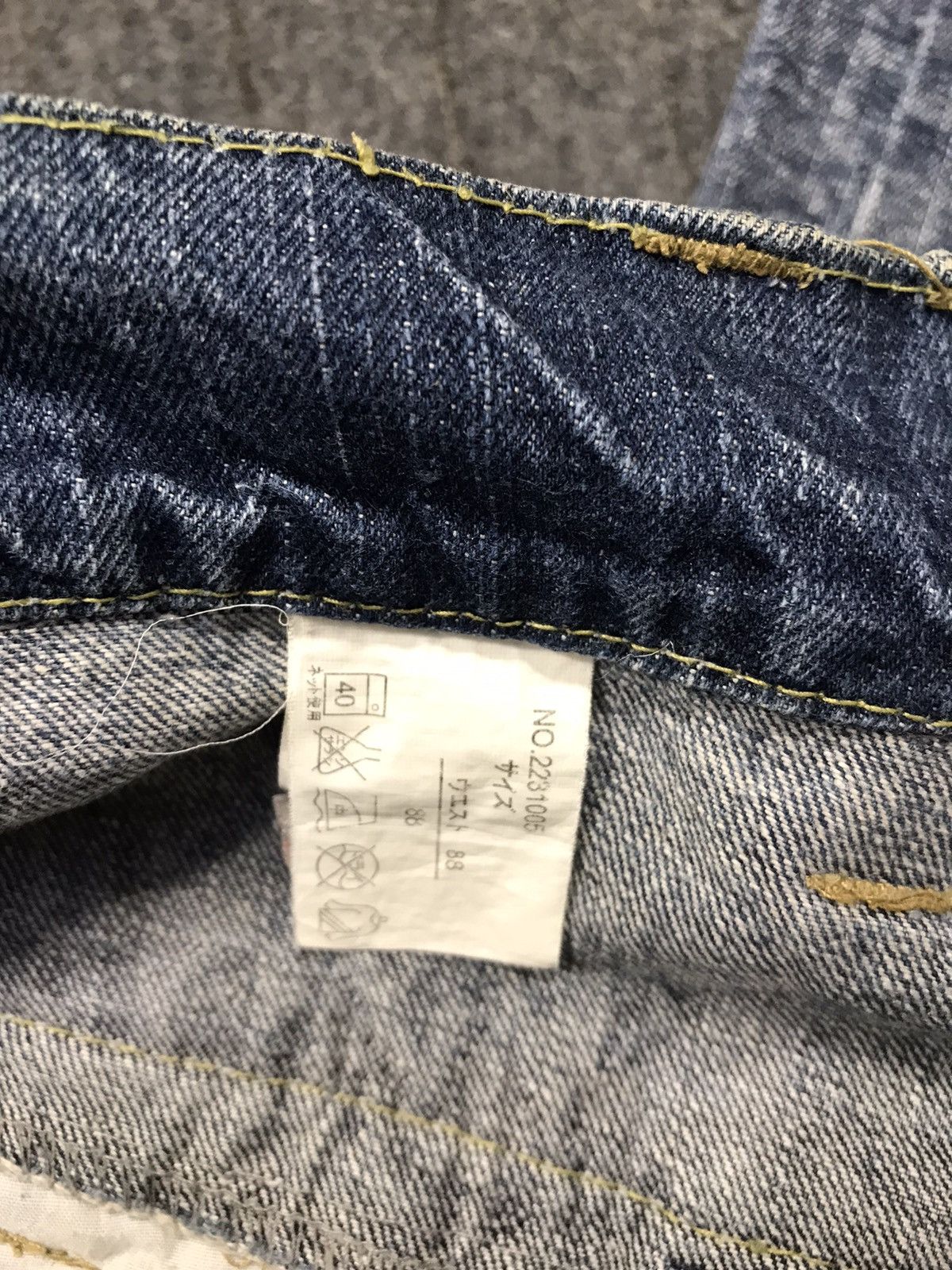 Japanese Brand × Vintage Vintage Japanese Brand Double Waist Denim Shorts Design Size US 36 / EU 52 - 15 Thumbnail