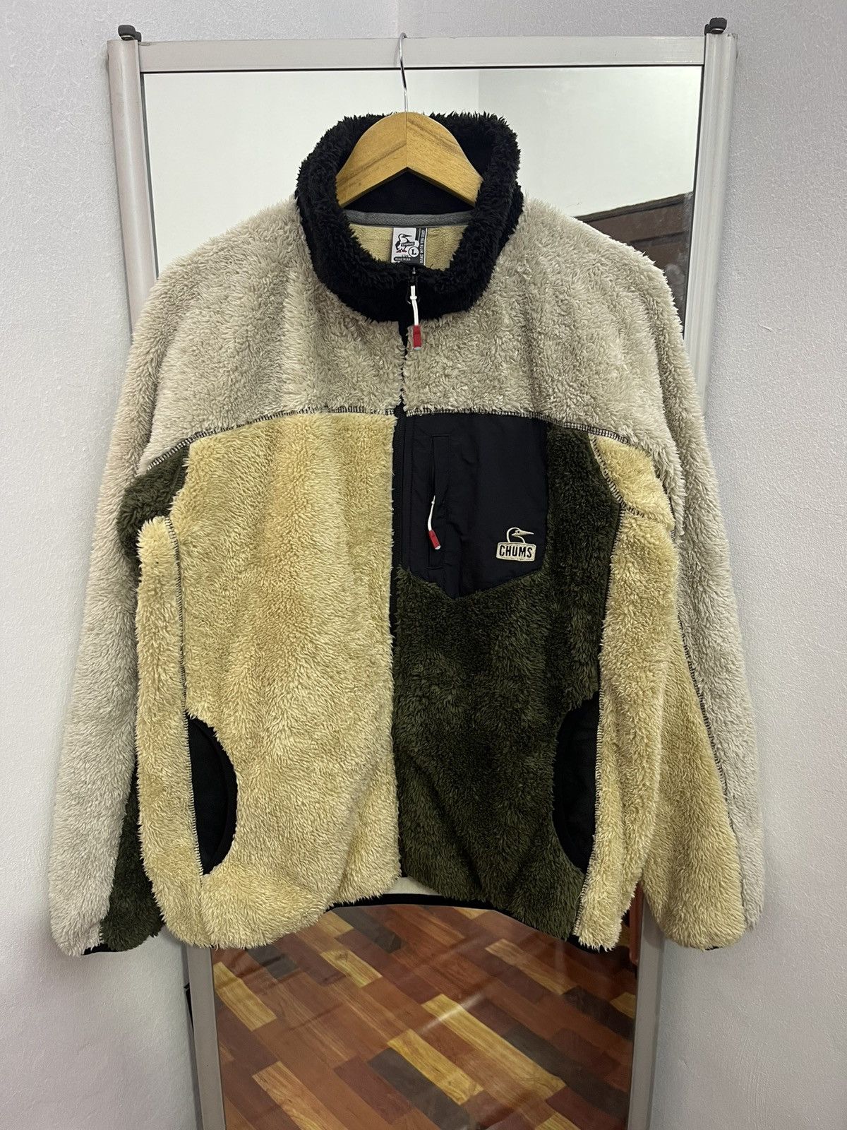 Chums CHUMS Hurricane Fleece Jacket Colorblock Size US L / EU 52-54 / 3 - 1 Thumbnail