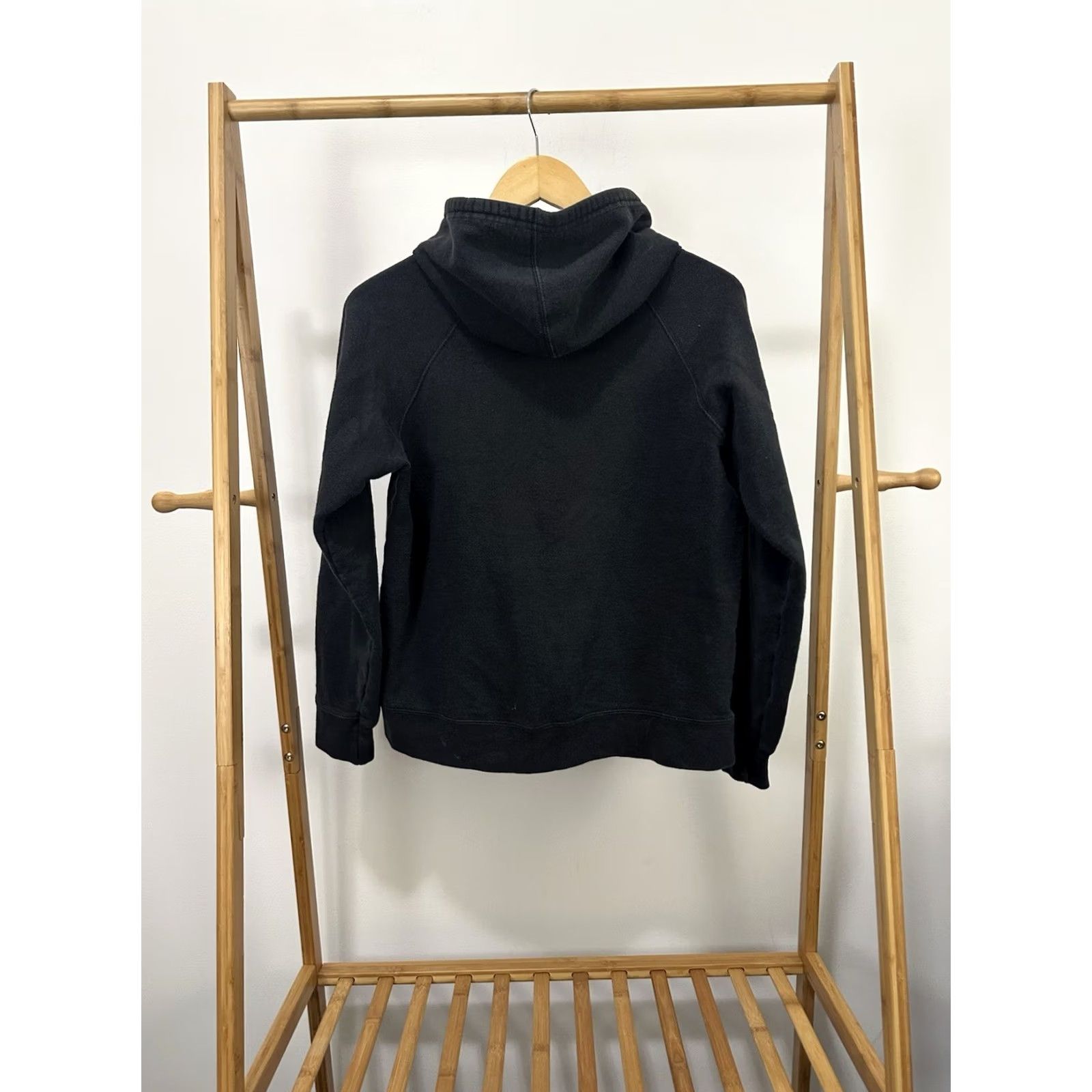 Hanes VINTAGE Hanes Hoodie Full Zip Boxy Worn Raglan Black L Girls Womens Skate Grunge 90s Splash Paint Sneakers? Size L / US 10 / IT 46 - 2 Thumbnail