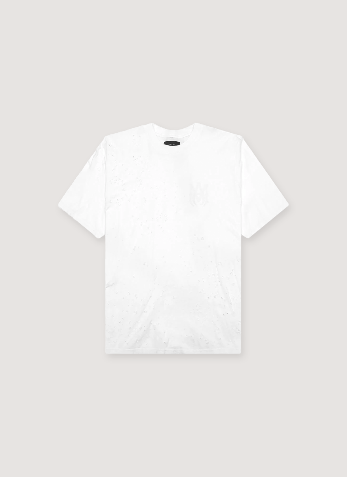 Amiri Core Logo Shotgun Tee White Size US M / EU 48-50 / 2 - 1 Thumbnail