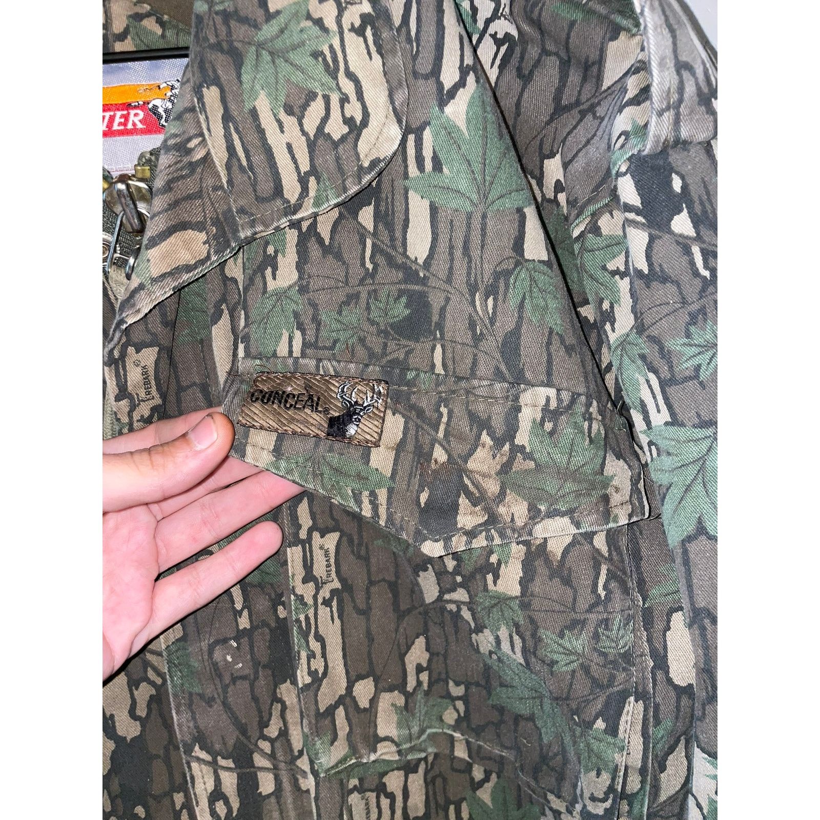 Winchester Vintage Winchester Lined Hunting Camo Jacket VTG Hunt Rebark Size US XL / EU 56 / 4 - 6 Thumbnail