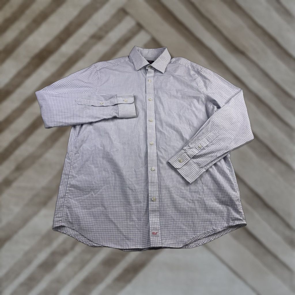 Vineyard Vines Vineyard Vines Classic Fit Tucker Shirt Plaid Button-Up Mens Large Size US L / EU 52-54 / 3 - 1 Thumbnail