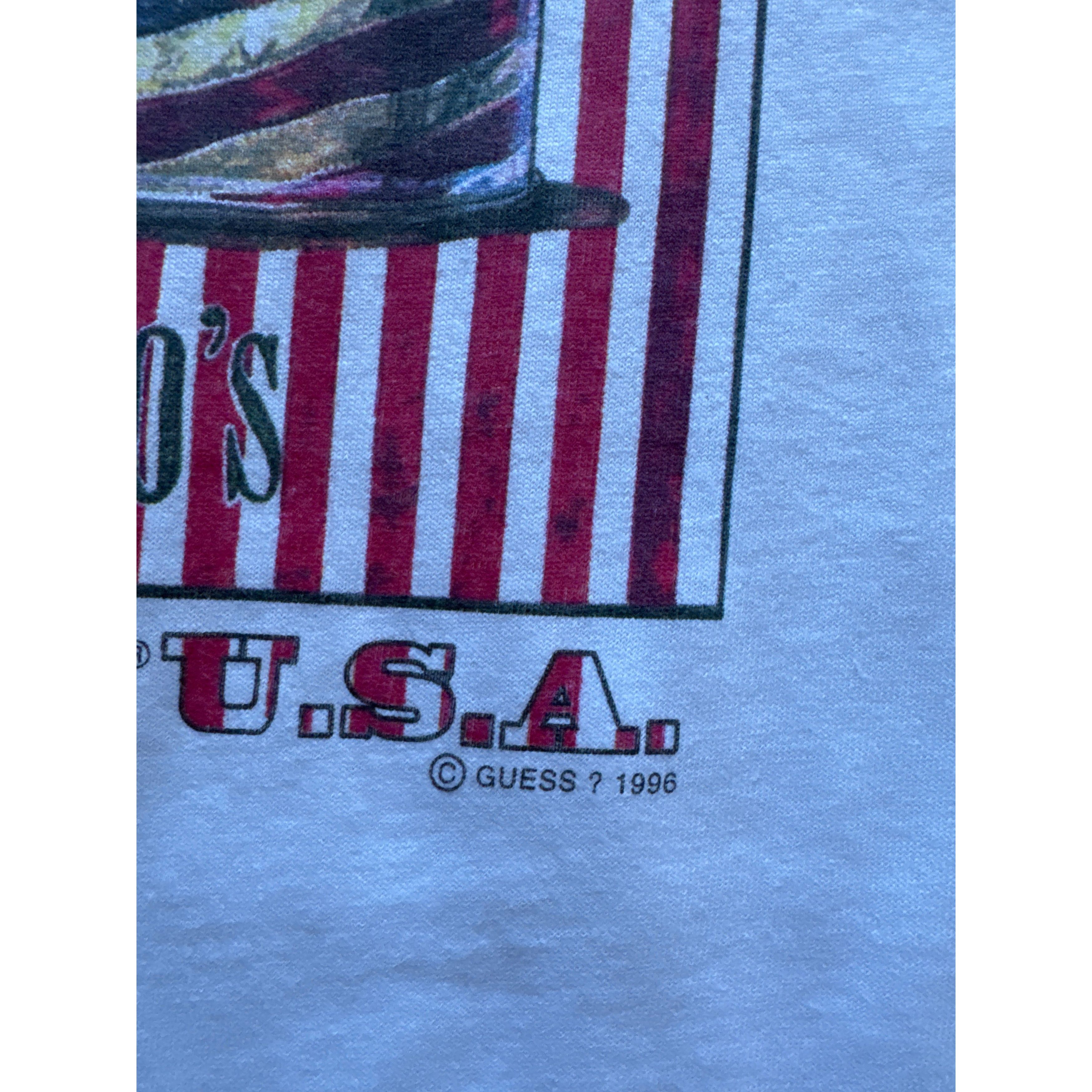 Other Vintage 1996 Guess Frontier 1930s USA Tee Size US L / EU 52-54 / 3 - 3 Thumbnail