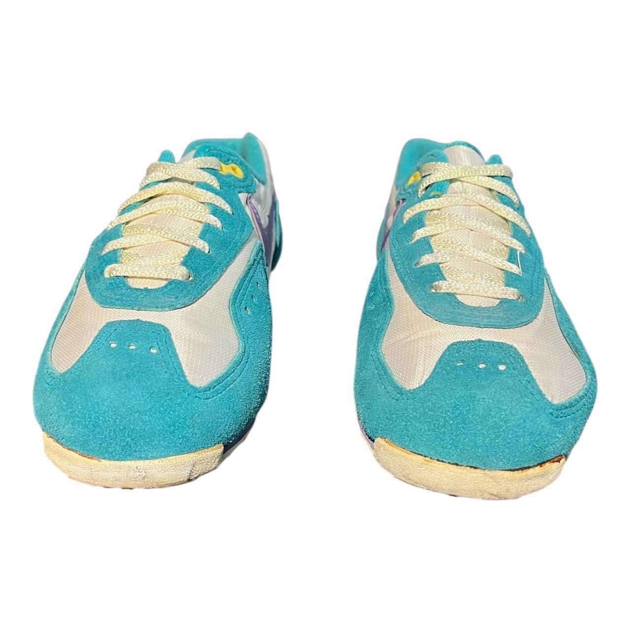Nike Vintage 70s Nike Sc-E Cycle Shoes Teal Purple Size US 8 / IT 38 - 3 Thumbnail