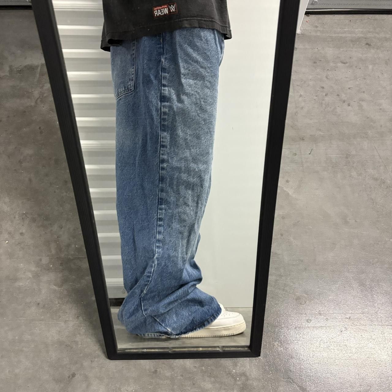 Vintage Vintage Y2K/2000s Super Baggy Super WideLeg Grunge Skater Style Medium Wash Denim Jeans! Size US 38 / EU 54 - 2 Thumbnail