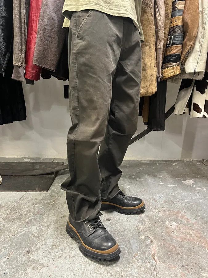 Dolce & Gabbana × Vintage 2000s Dolce & Gabbana Brown Faded Cozy Large Pants Size US 33 - 3 Thumbnail