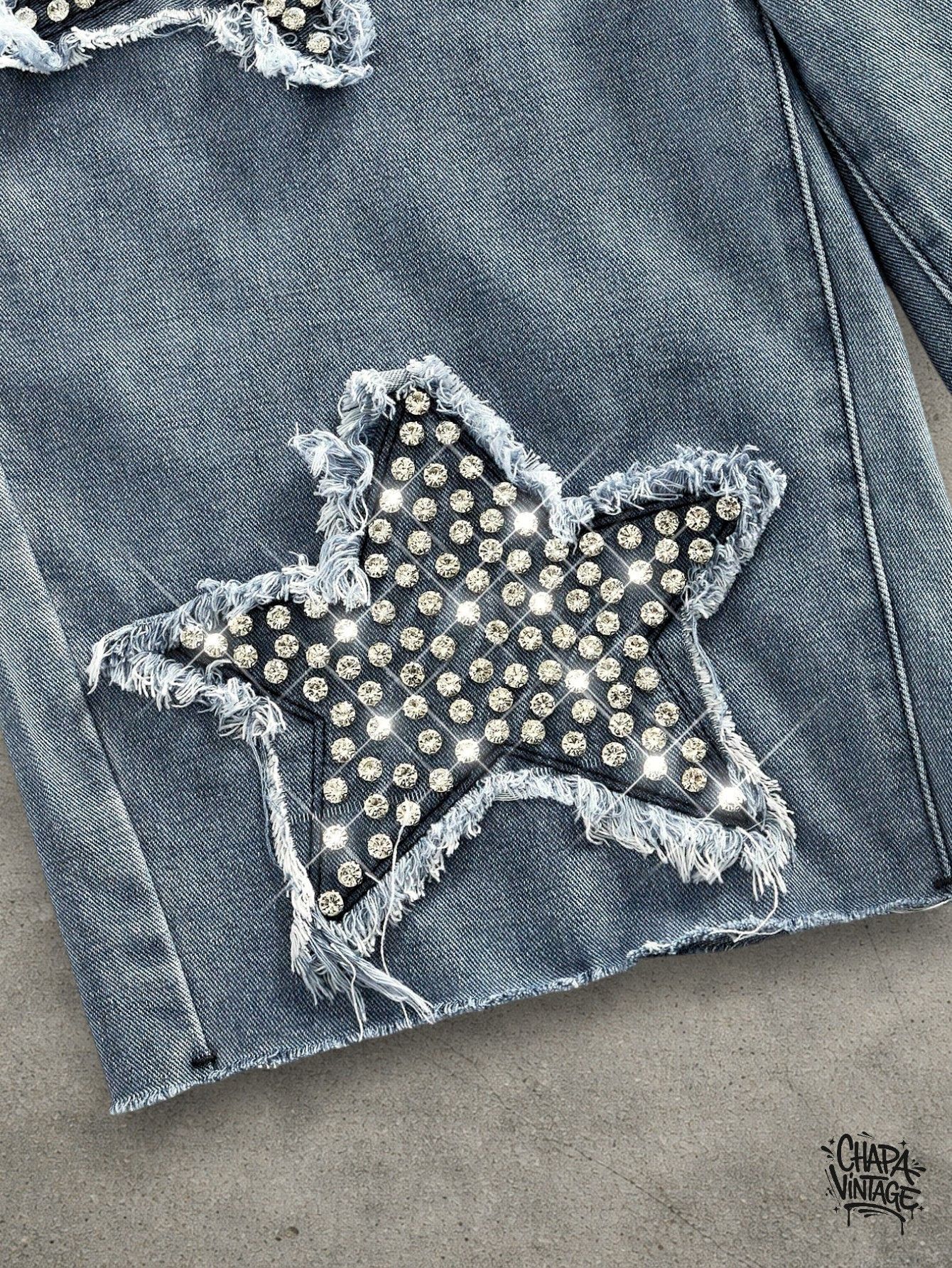 Vintage Fashion jeans shorts Size US 32 / EU 48 - 4 Thumbnail
