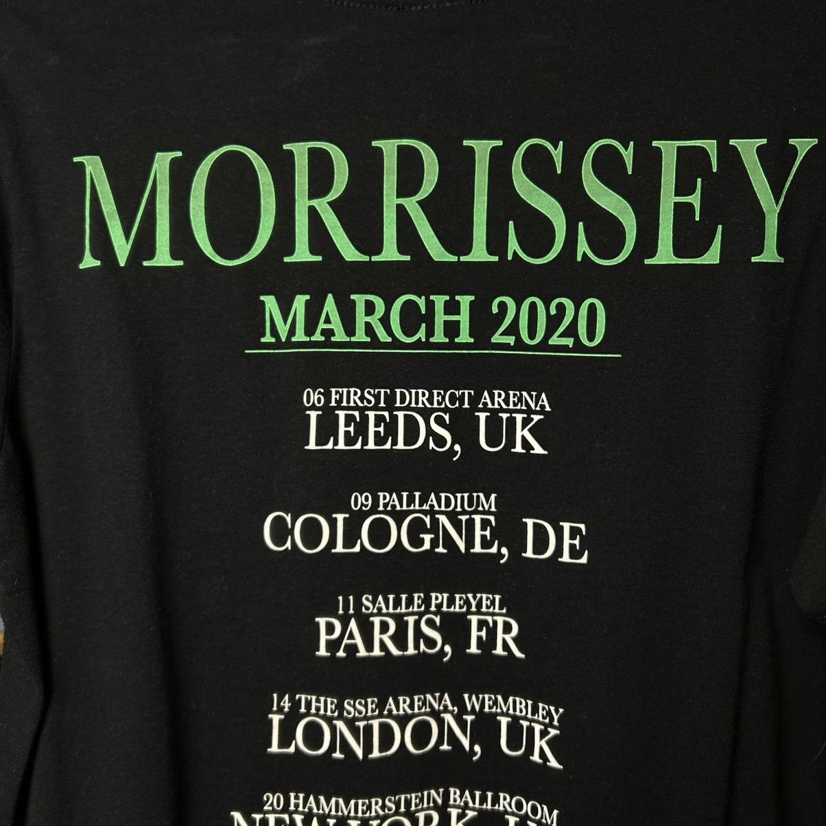 Band Tees Vintage Morrissey Big Graphic Logo rock band tee size M Size US M / EU 48-50 / 2 - 8 Thumbnail