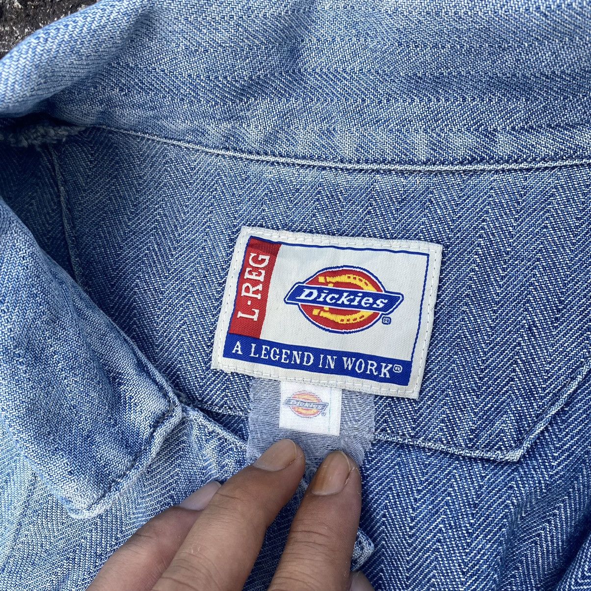 Dickies × Vintage Vintage Dickies Spalter Distrressed CoverAll Denim Size US 41 - 9 Thumbnail