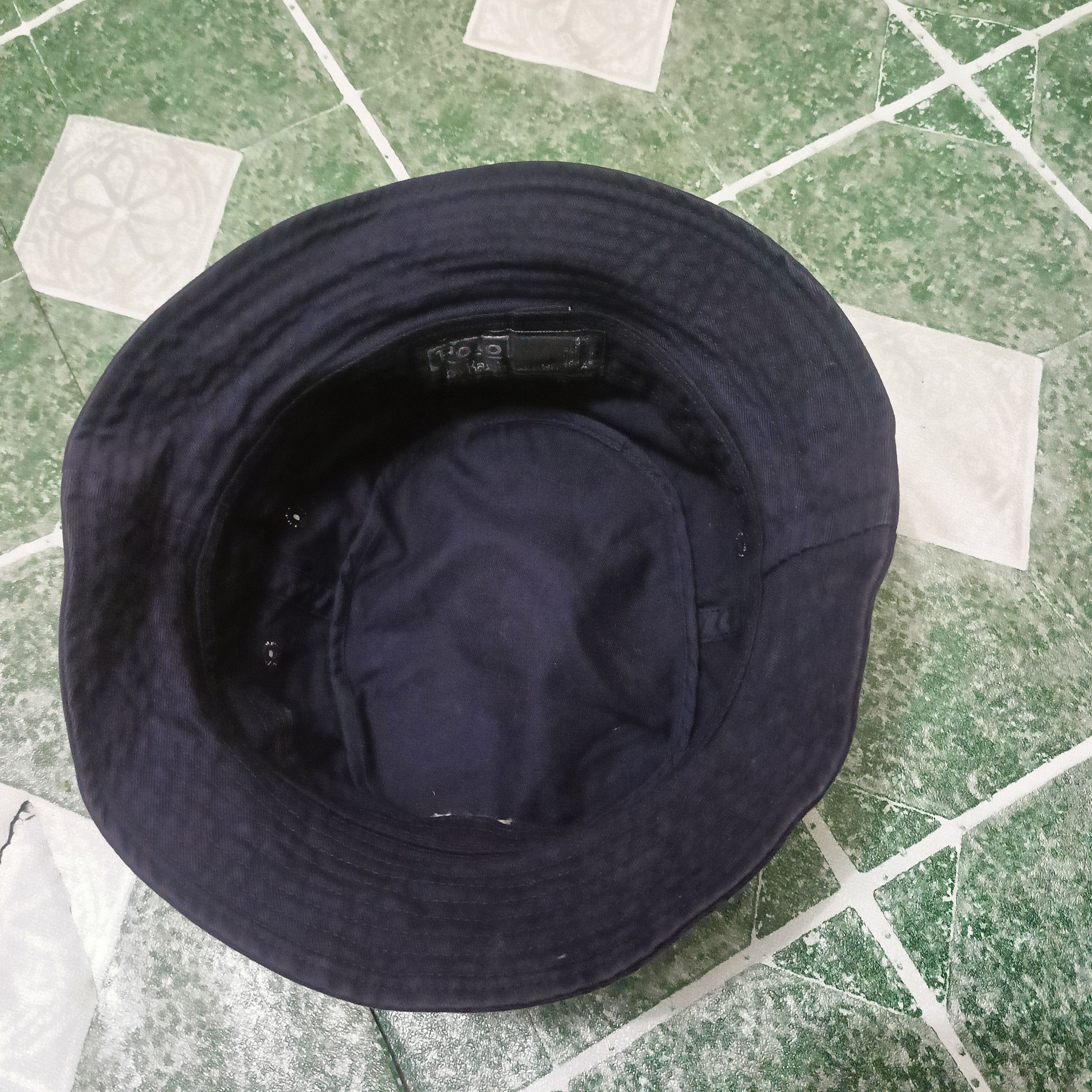 Polo Ralph Lauren × Vintage Vintage Polo bear ralph lauren embroidery Logo bucket hat Size ONE SIZE - 5 Thumbnail