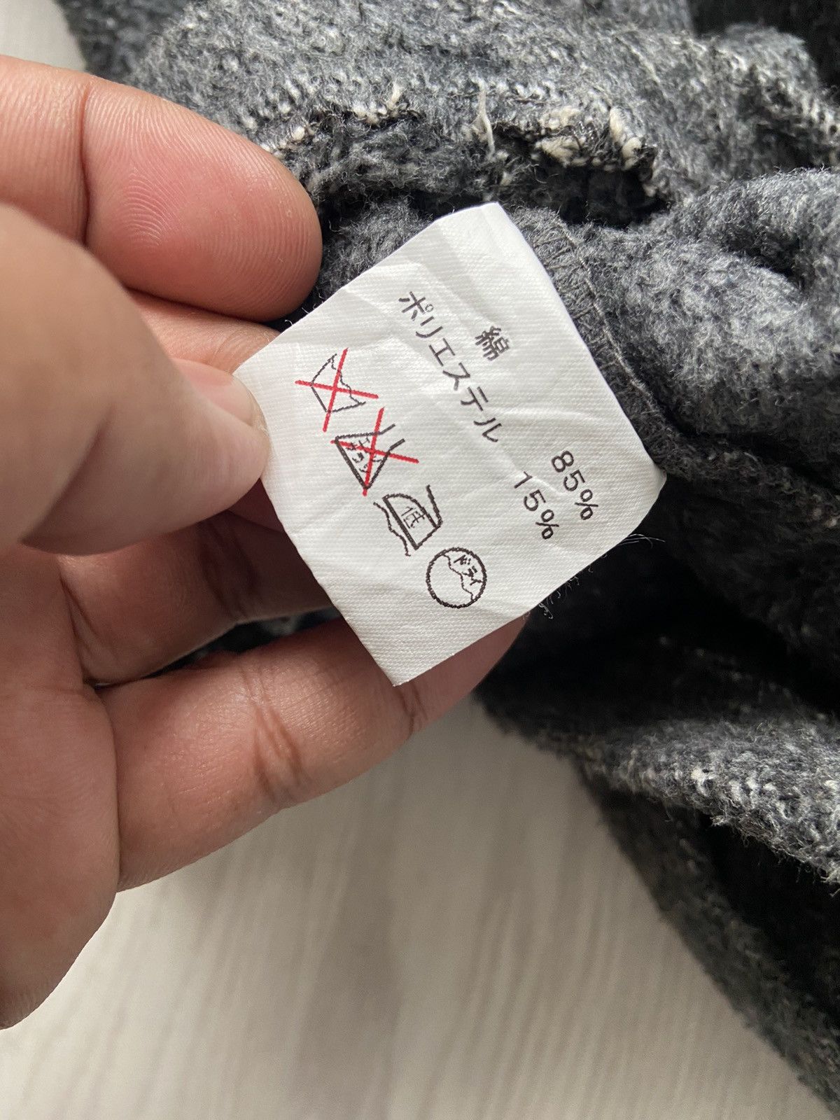 Full Count & Co. Vintage Full Count Wool Cotton Fleece Hoodie Jacket Size US M / EU 48-50 / 2 - 8 Thumbnail