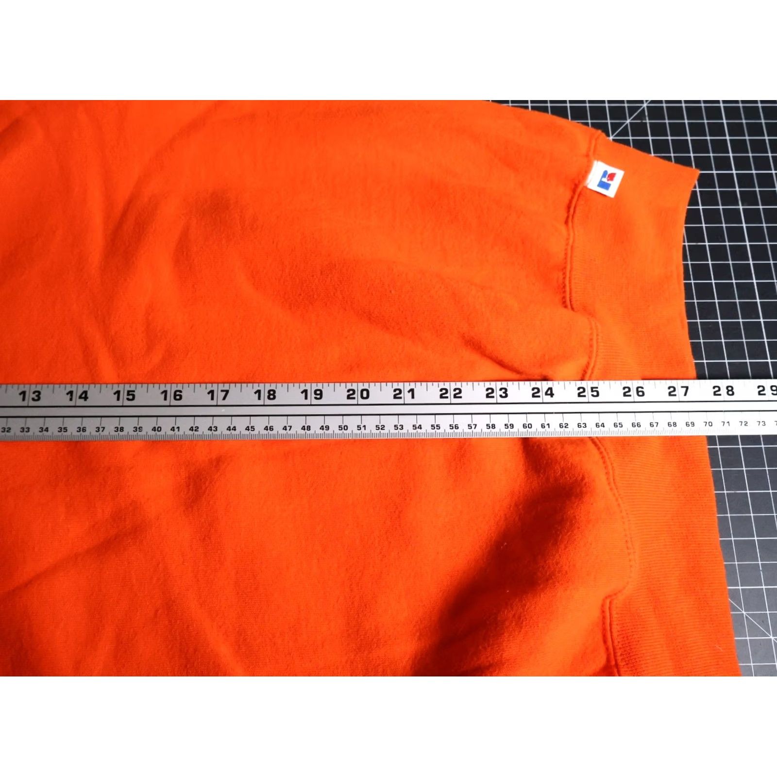 Russell Athletic VINTAGE Russell Athletic Sweatshirt Men 2XL Orange Crewneck Solid 50/50 Y2K Size US XXL / EU 58 / 5 - 6 Thumbnail