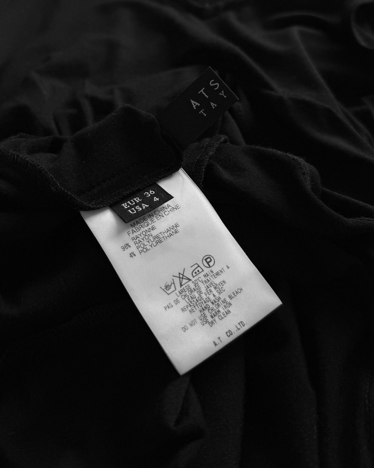 ATSURO TAYAMA ATSURO TAYAMA BLACK TANK TOP Size XS / US 0-2 / IT 36-38 - 6 Thumbnail