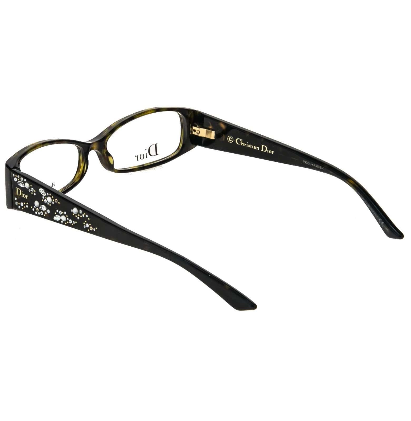 Christian Dior Monsieur CHRISTIAN DIOR CD3253 3253 MINUIT Crystal Optical Eyeglass Size ONE SIZE - 8 Thumbnail