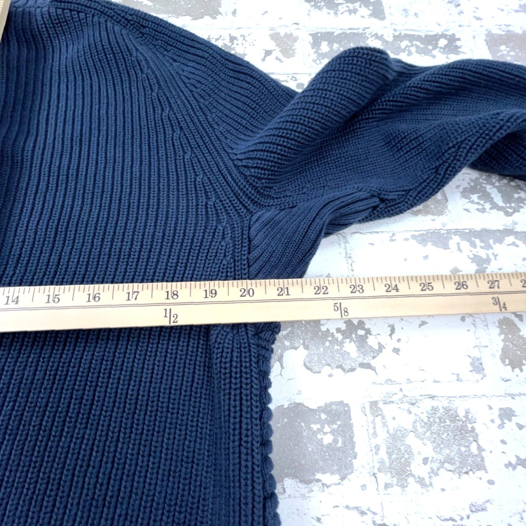 Vintage VINTAGE Duluth Men’s Sweater Hoodie Knit Midweight Long Sleeve Casual Fall Winter Blue Medium Size US M / EU 48-50 / 2 - 6 Thumbnail