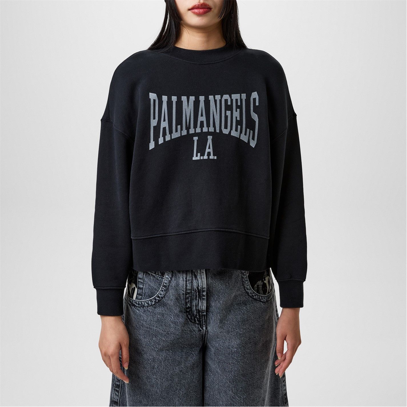 Palm Angels o1g2r1mq0325 Sweater in Black Size S / US 4 / IT 40 - 3 Thumbnail