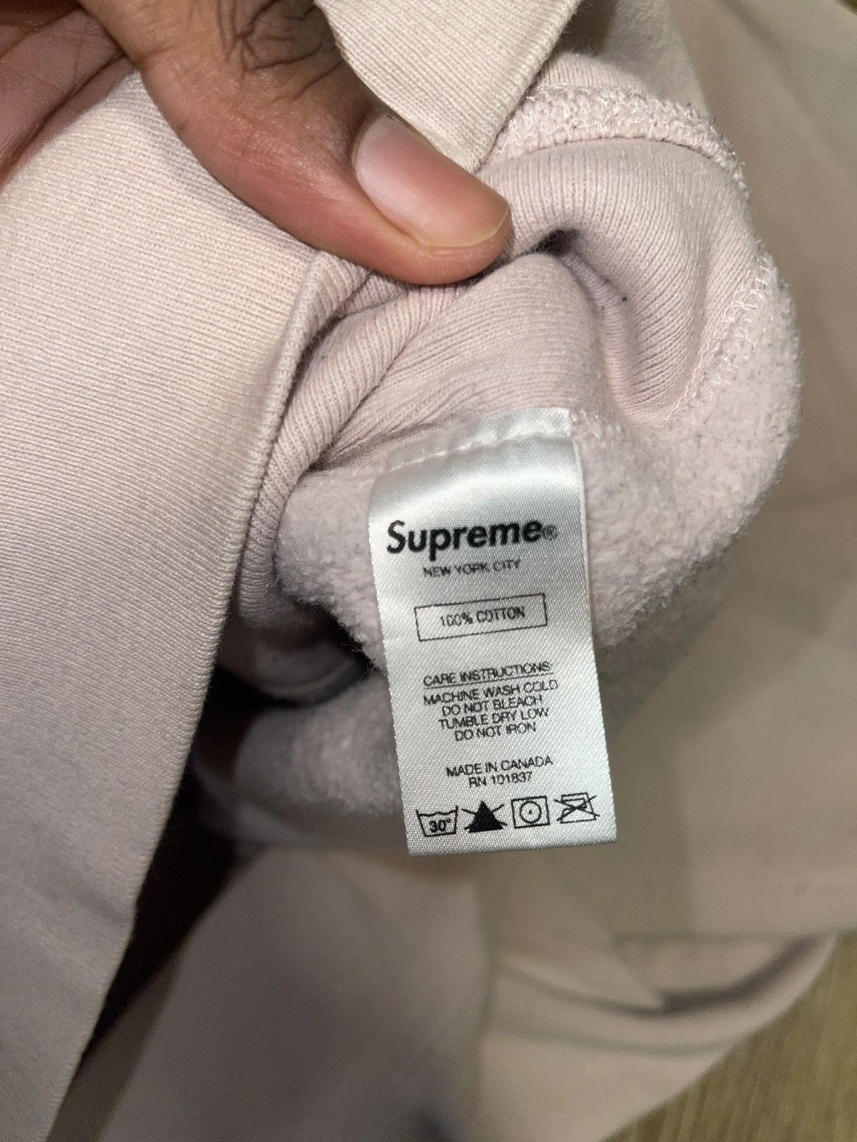 Supreme × Vintage Supreme FW17 - Tonal S Logo Hoodie Size US M / EU 48-50 / 2 - 3 Thumbnail