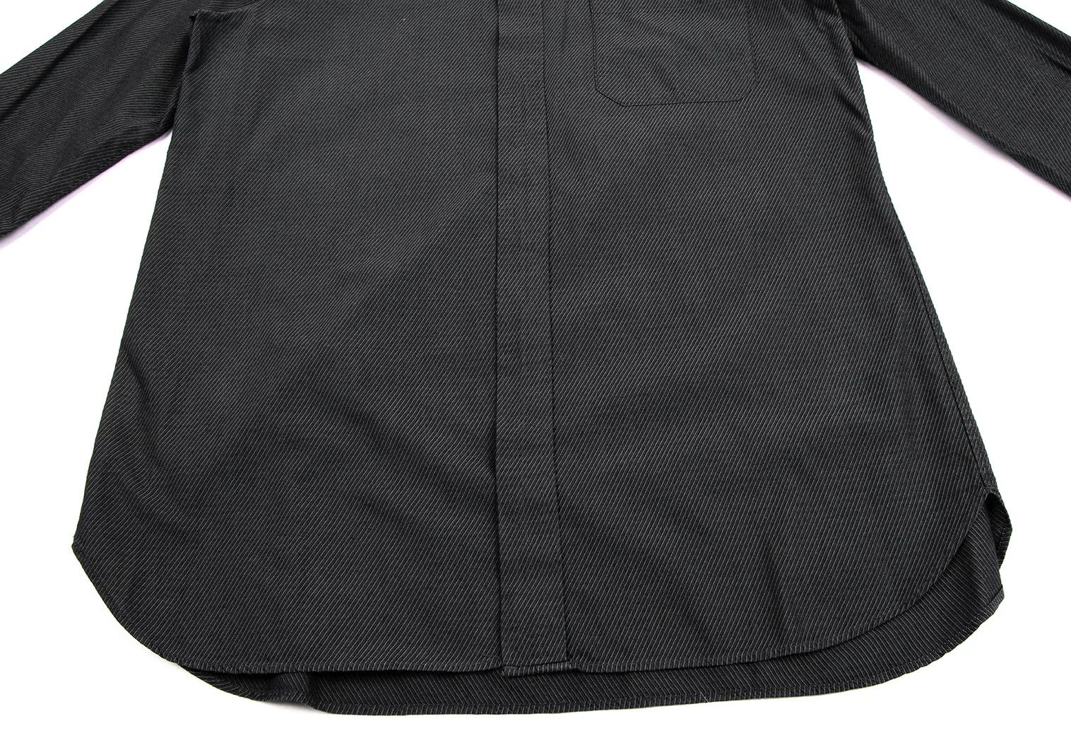 Jean Paul Gaultier Charcoal Pinstripe Shirt Size 50 in Good Condition Size US M / EU 48-50 / 2 - 11 Thumbnail