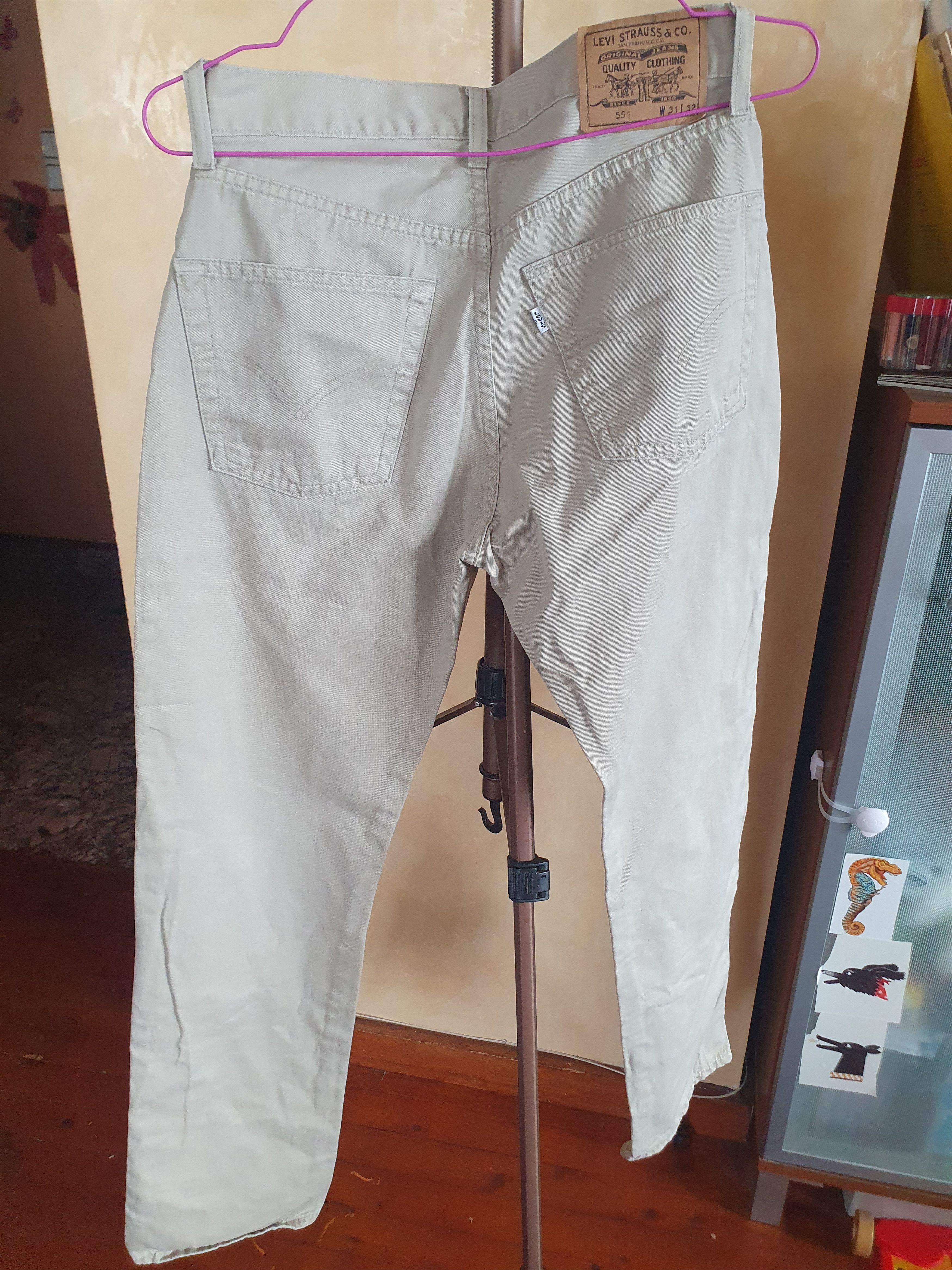Levi's × Vintage Levi's 551 White Tab Vintage Jeans sz 31x32 Size US 31 - 11 Thumbnail