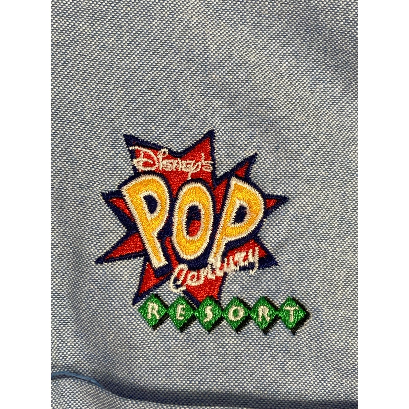 Other Disney World Pop Century Men's Blue Employee Shirt 2XL Size US M / EU 48-50 / 2 - 3 Thumbnail
