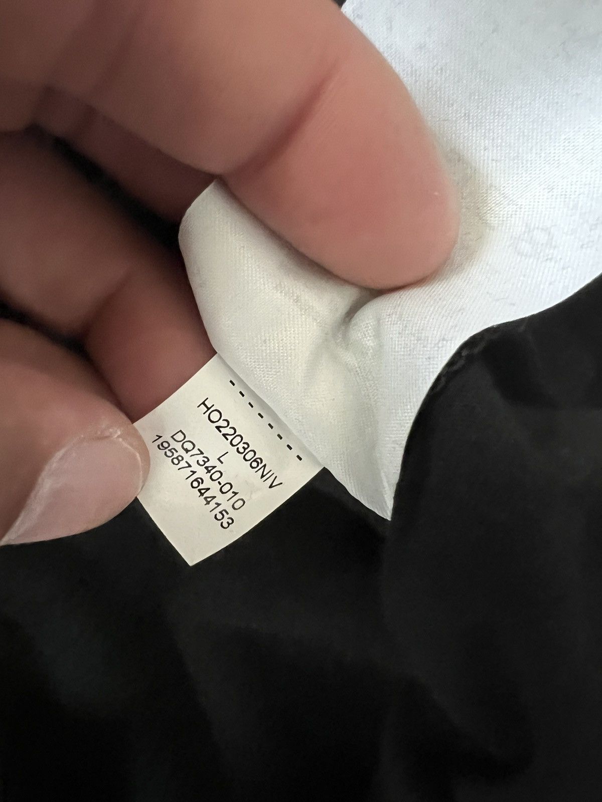 Jordan Brand Jordan Essential Black Fleece Joggers Pants Size US 30 / EU 46 - 10 Thumbnail