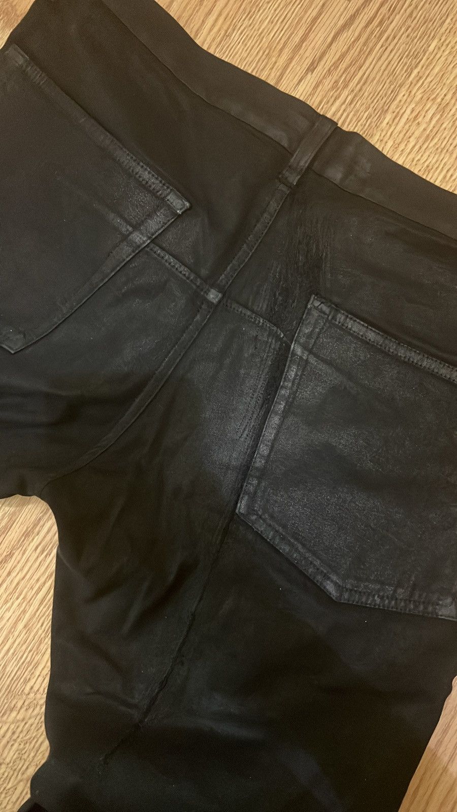 Jun Takahashi × Undercover AW06 Waxed Undercover Scab Crust Patch Denim Size US 32 / EU 48 - 9 Thumbnail